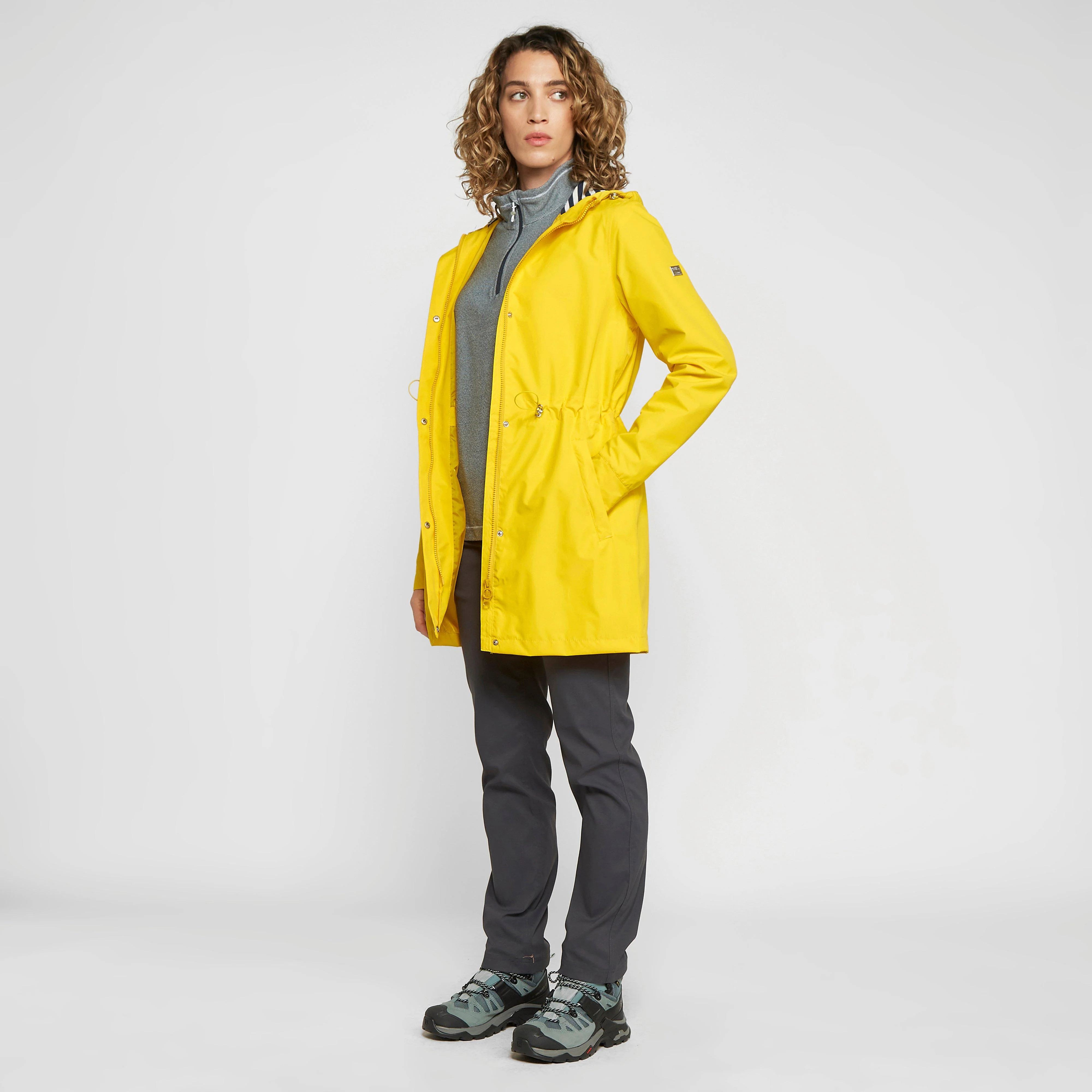 Womens Blakesleigh Waterproof Jacket Maize Yellow - Image 3