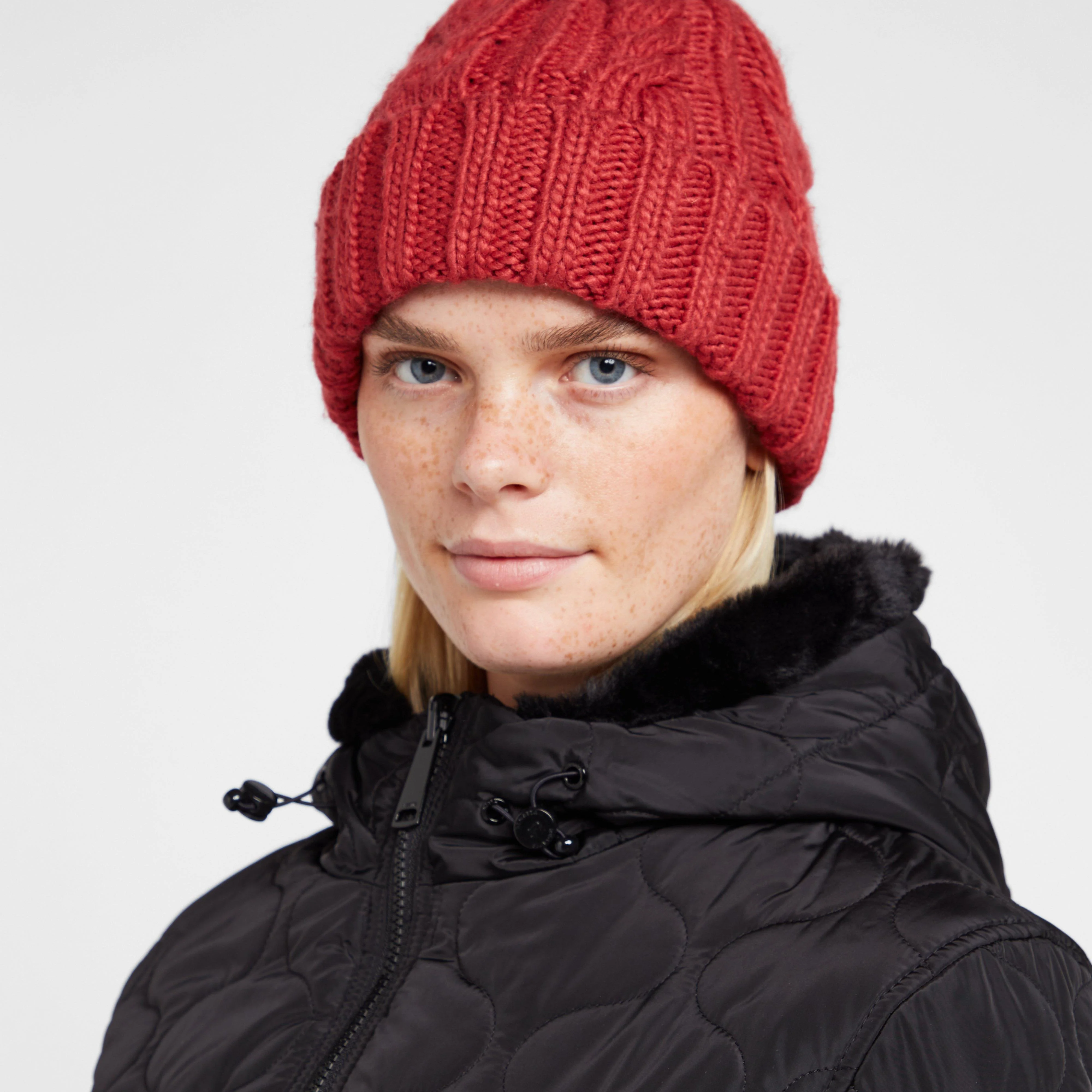 Womens Caileigh Reversible Parka Jacket Black - Image 7