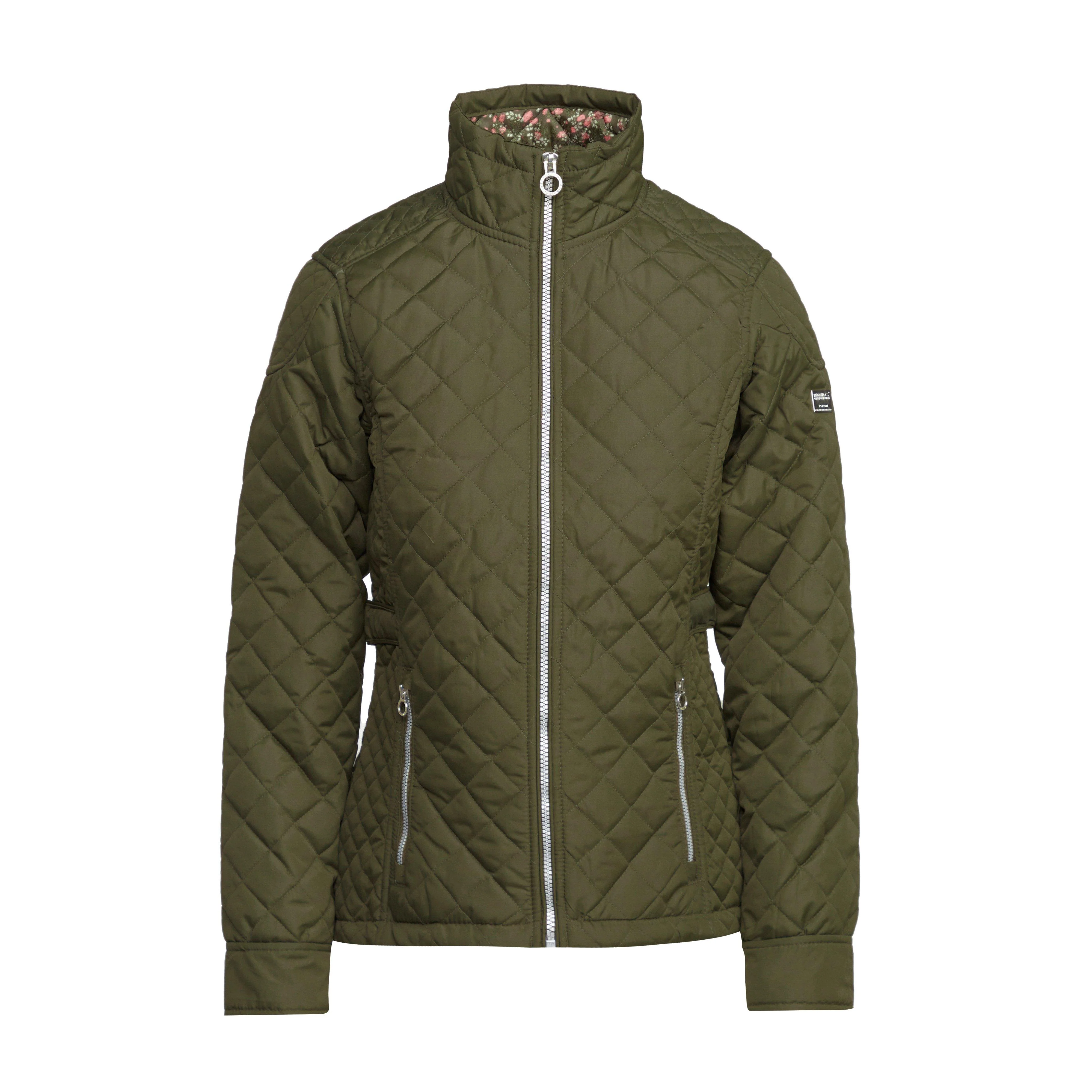 Womens Charleigh Jacket Khaki - Image 9