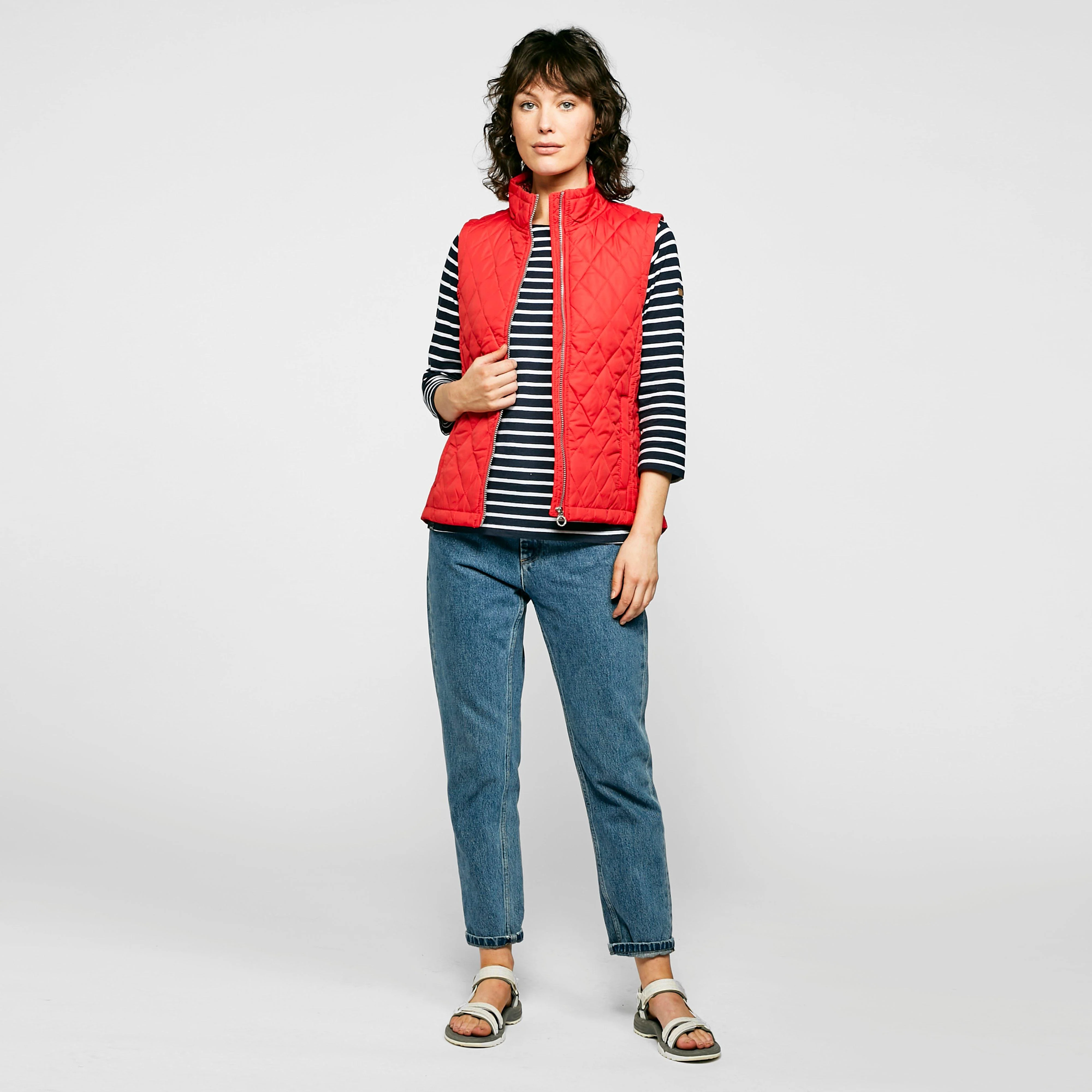 Womens Charna Gilet Red - Image 3