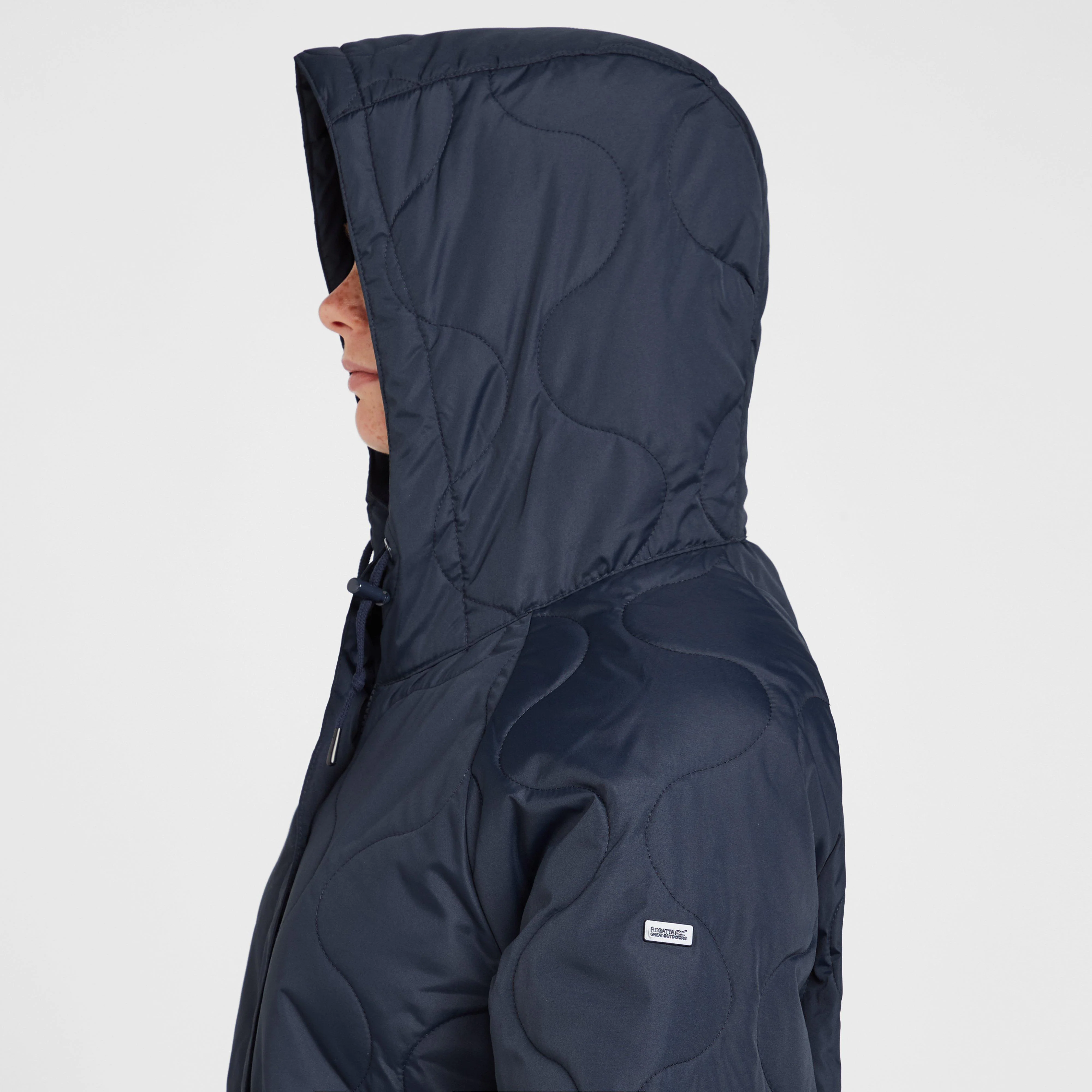 Womens Jovie Insulated Parka Jacket Capulet Navy - Image 5