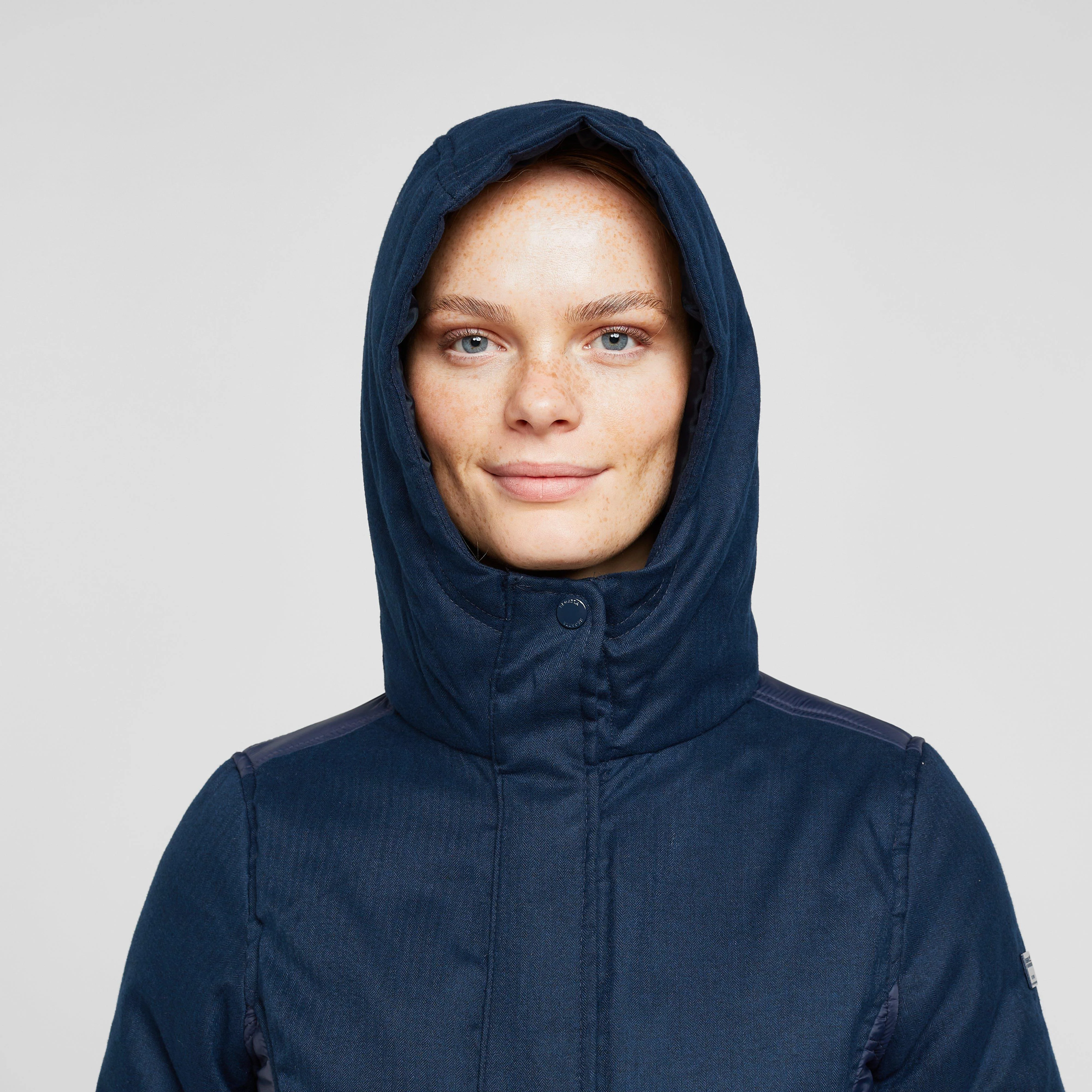 Womens Kennedie Insulated Jacket Navy - Image 7