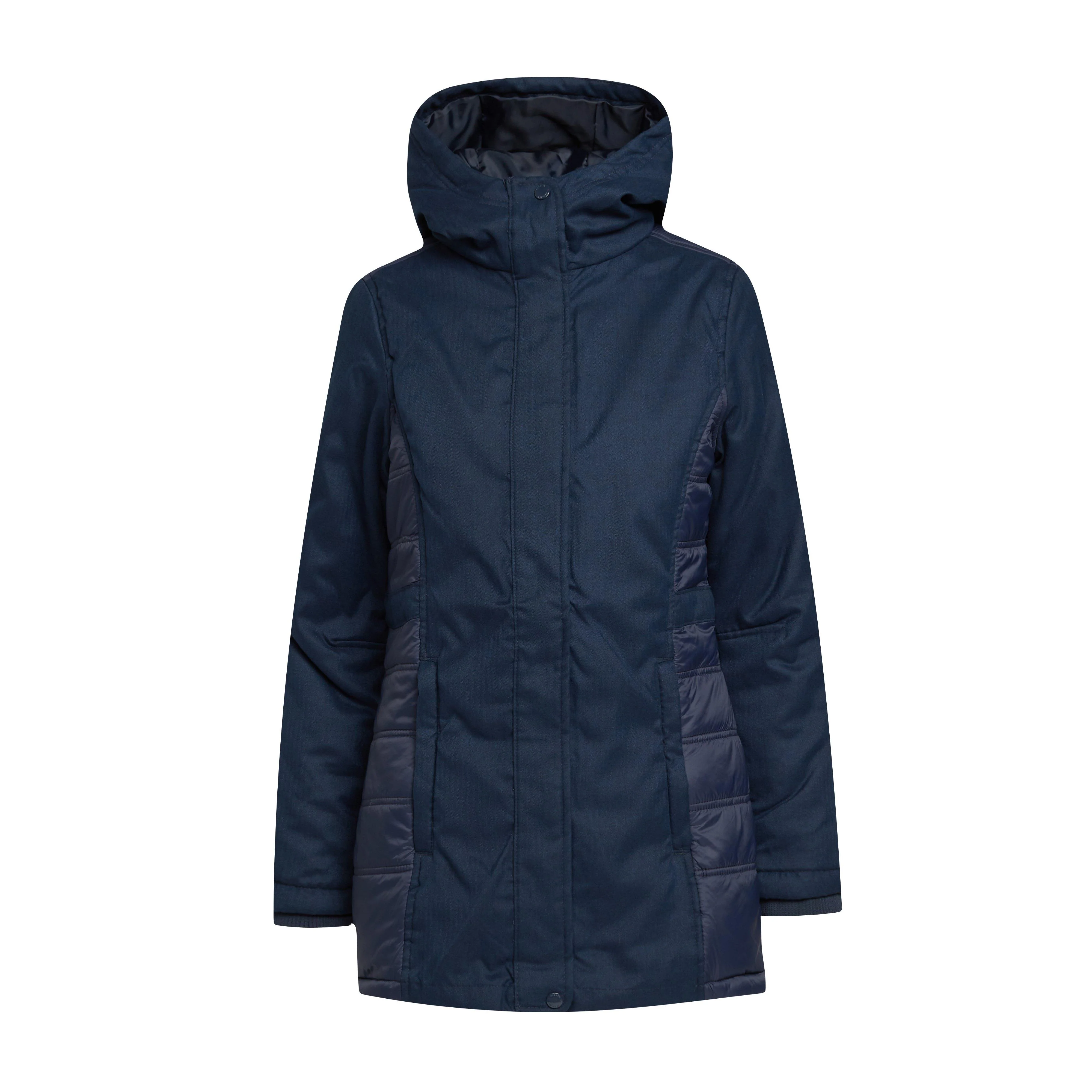 Womens Kennedie Insulated Jacket Navy - Image 8