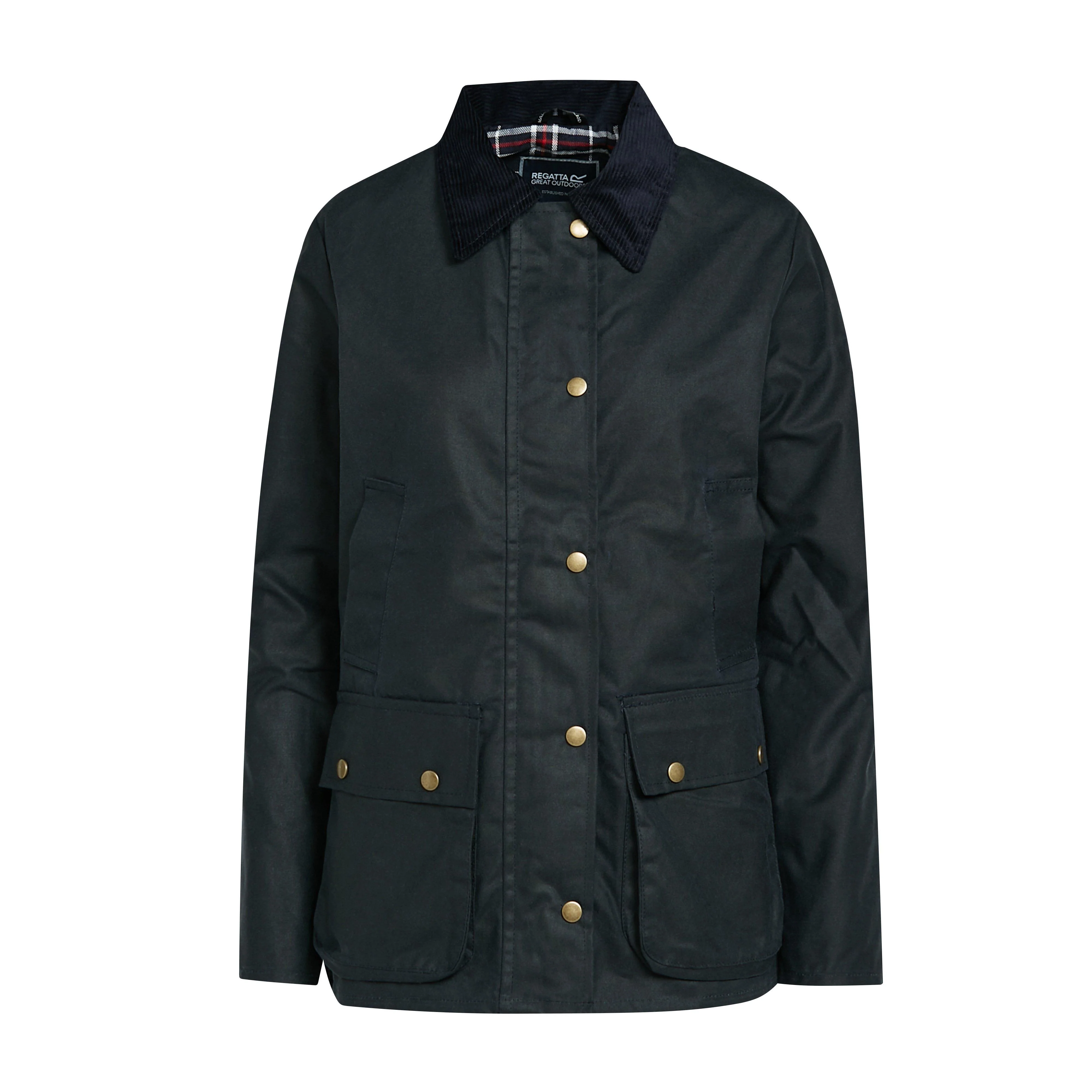 Womens Lady Country Jacket Navy - Image 8
