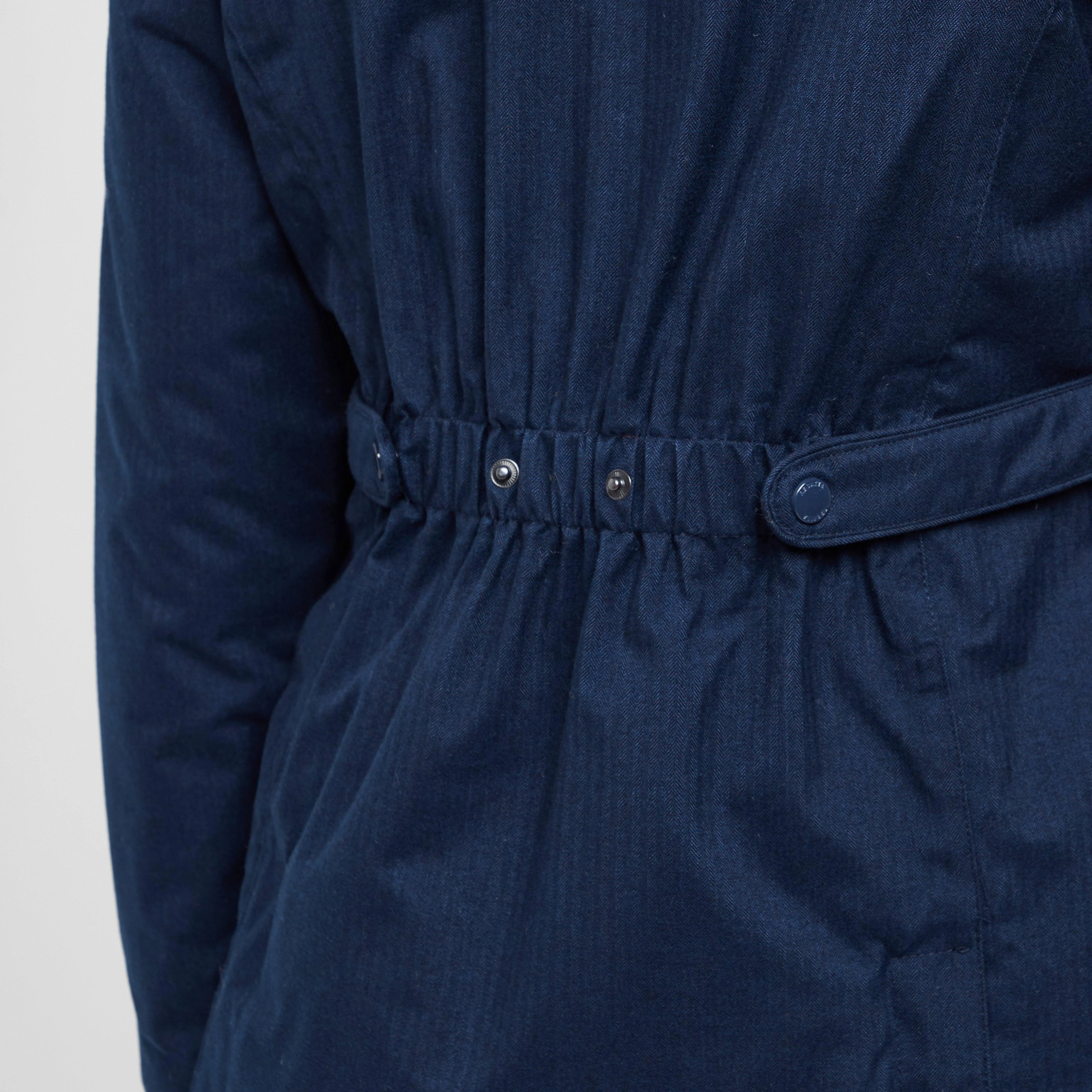 Womens Leighton Waterproof Jacket Navy - Image 6