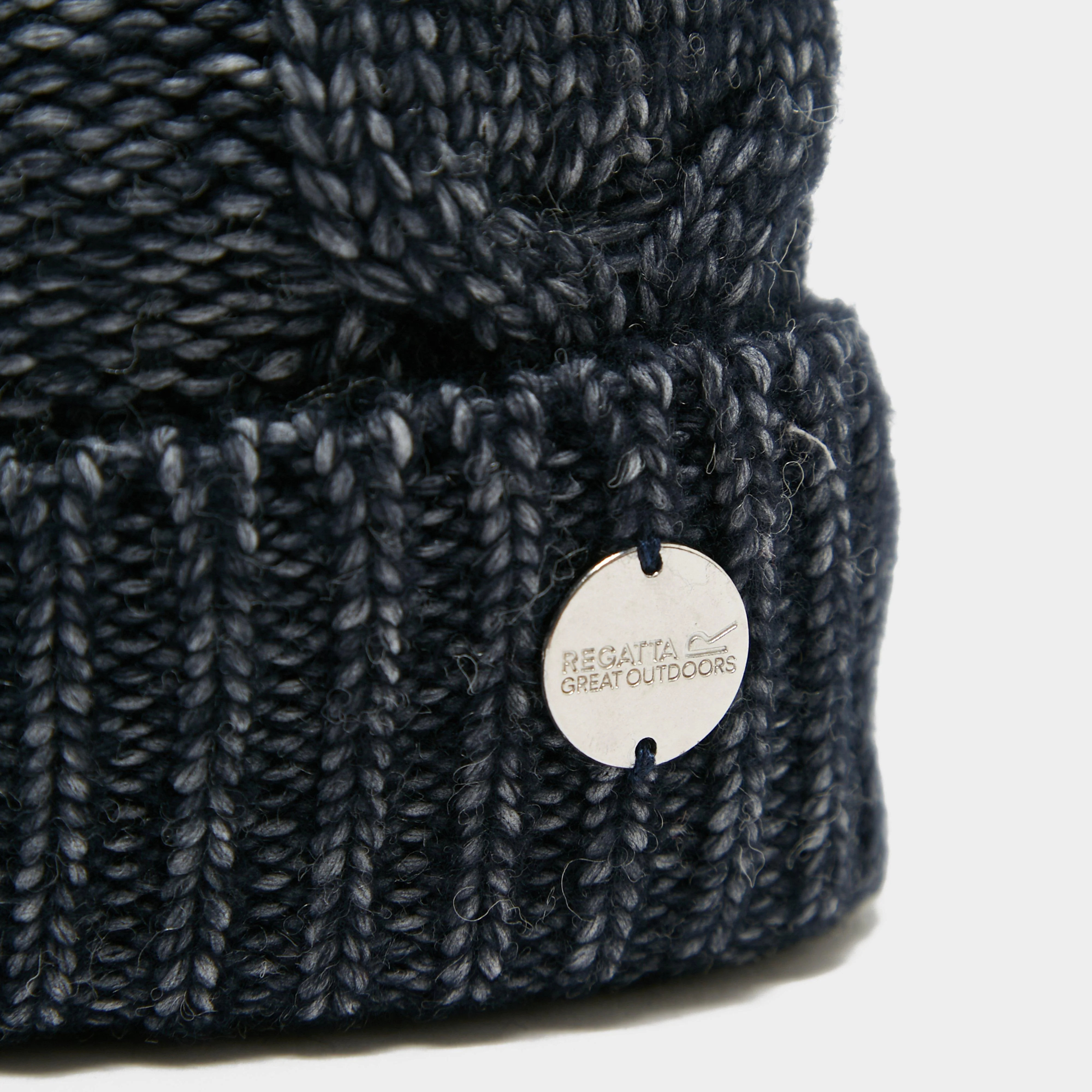 Women’s Lovella III Knitted Hat Navy - Image 3