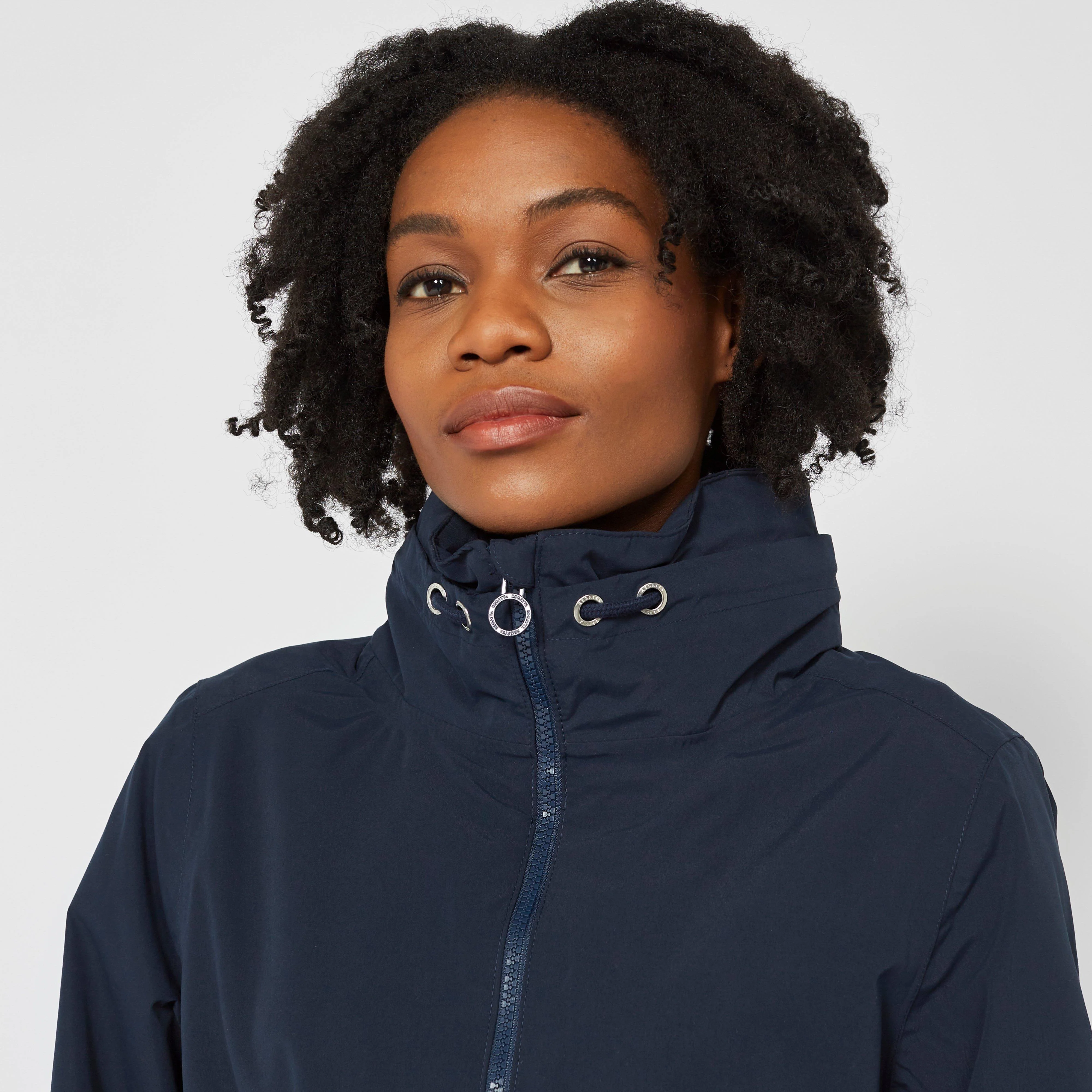 Womens Nadira Waterproof Jacket Navy - Image 10