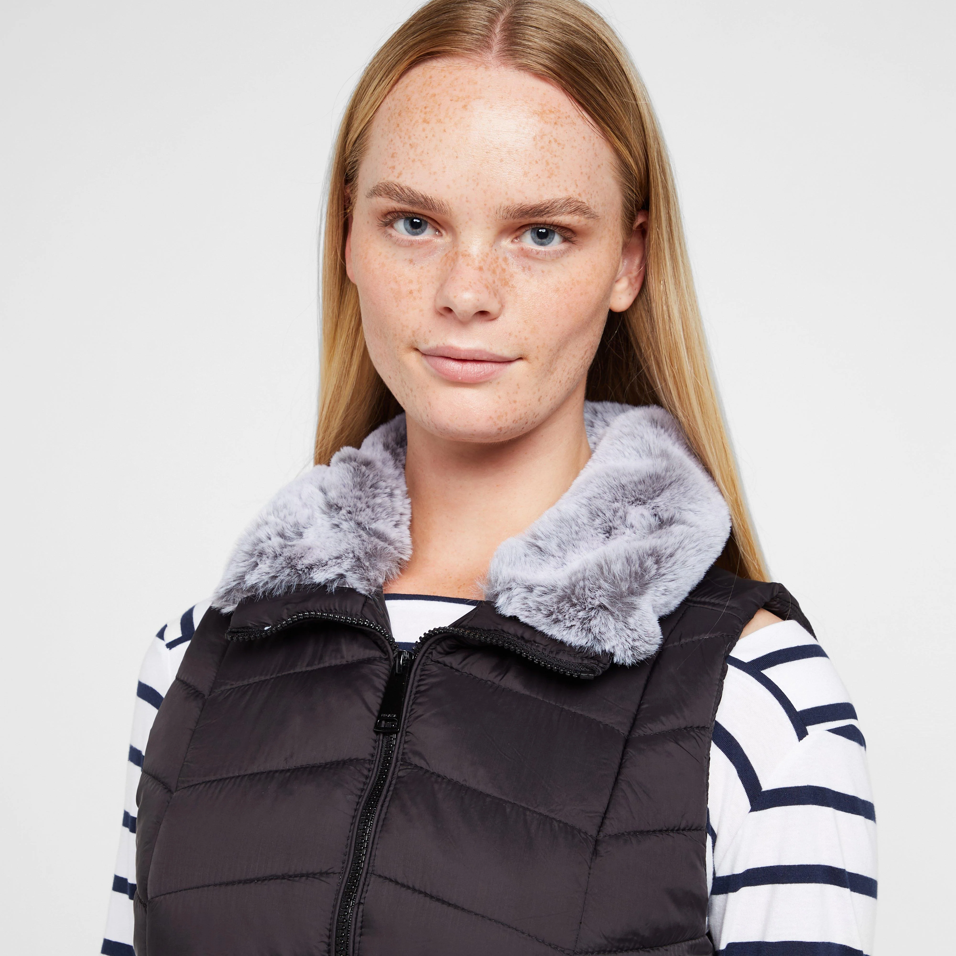 Womens Walless Gilet Black - Image 5