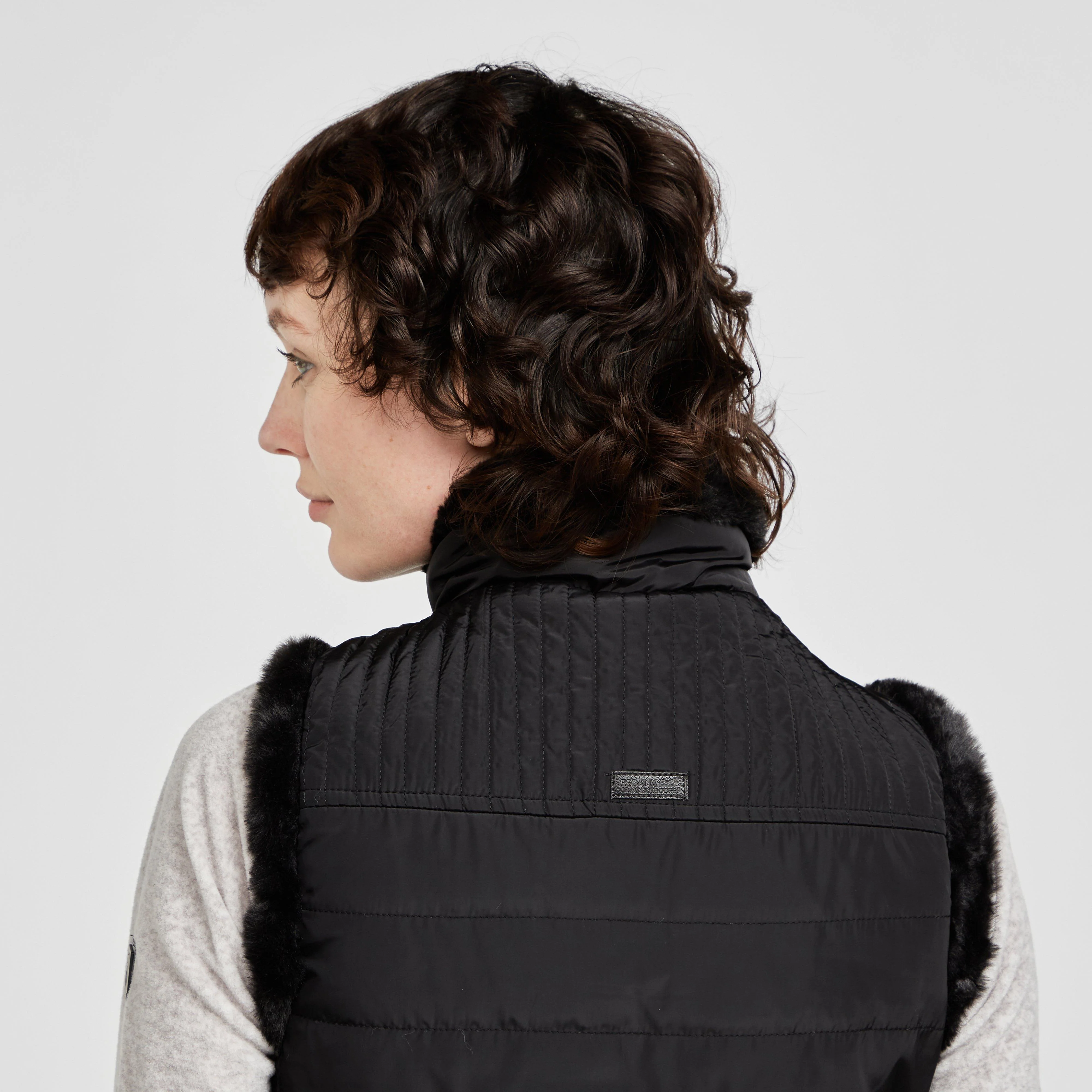 Womens Winslow Gilet Black - Image 5