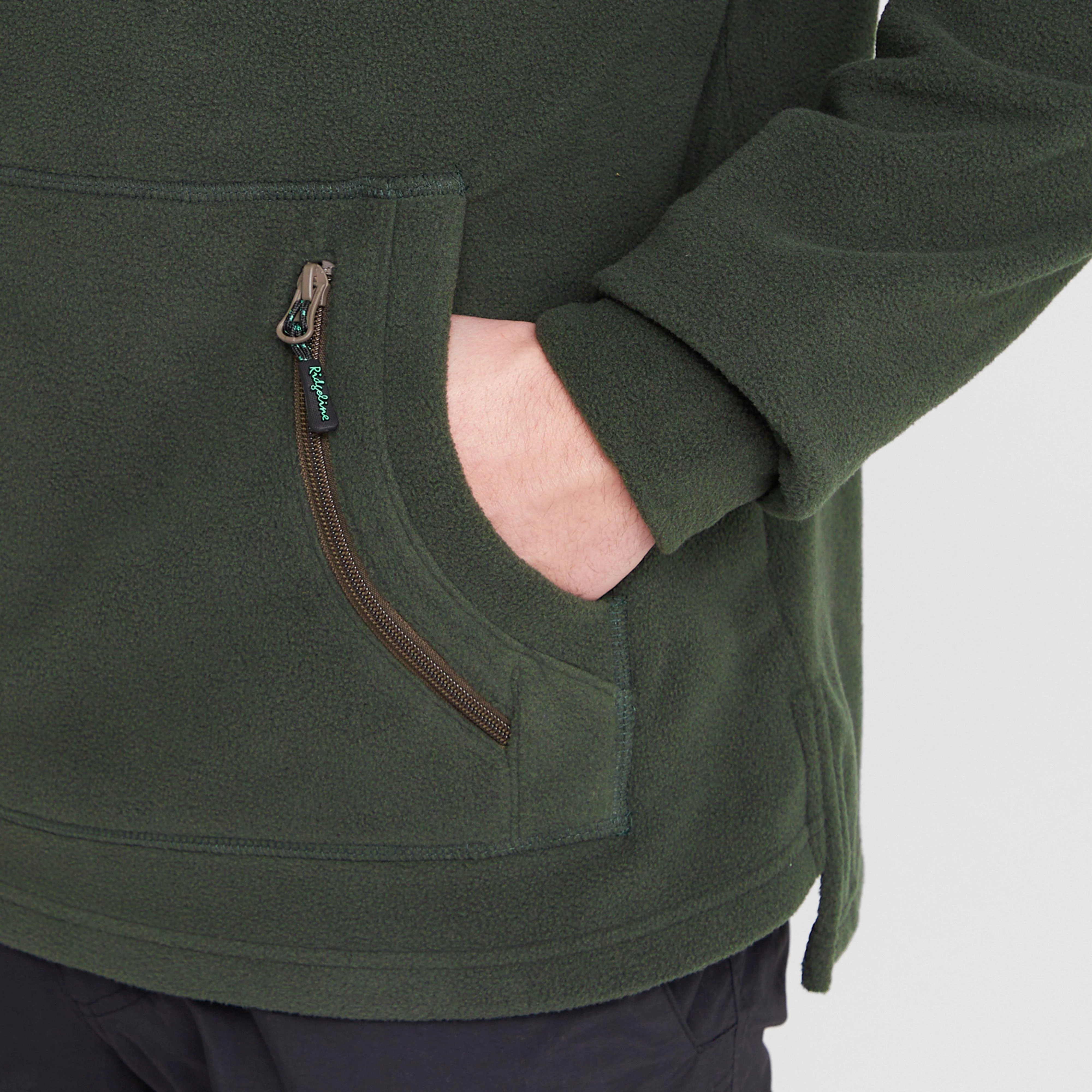 Men's Ballistic Fleece Hoodie Olive - Image 5