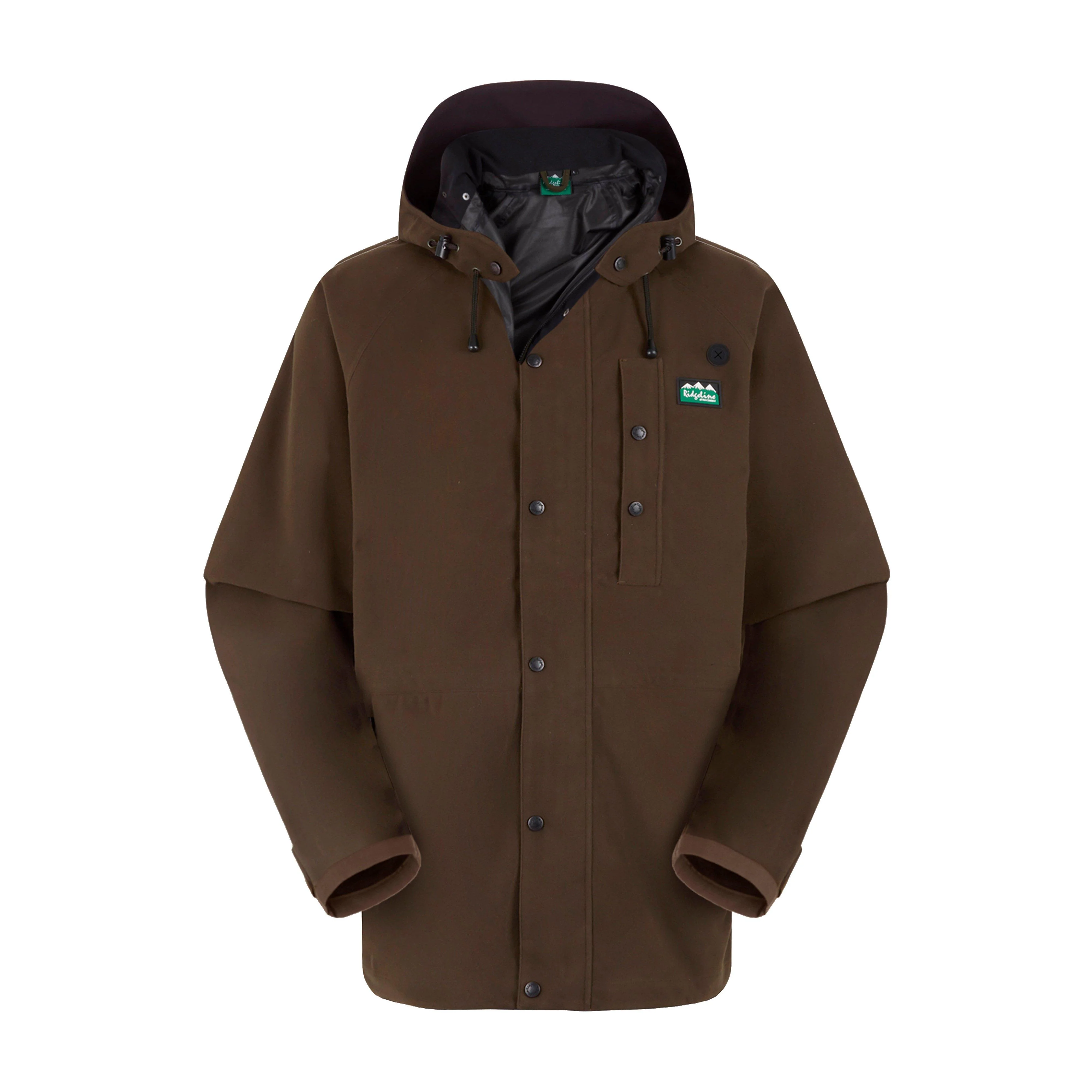 Mens Monsoon Classic Jacket Bark - Image 5