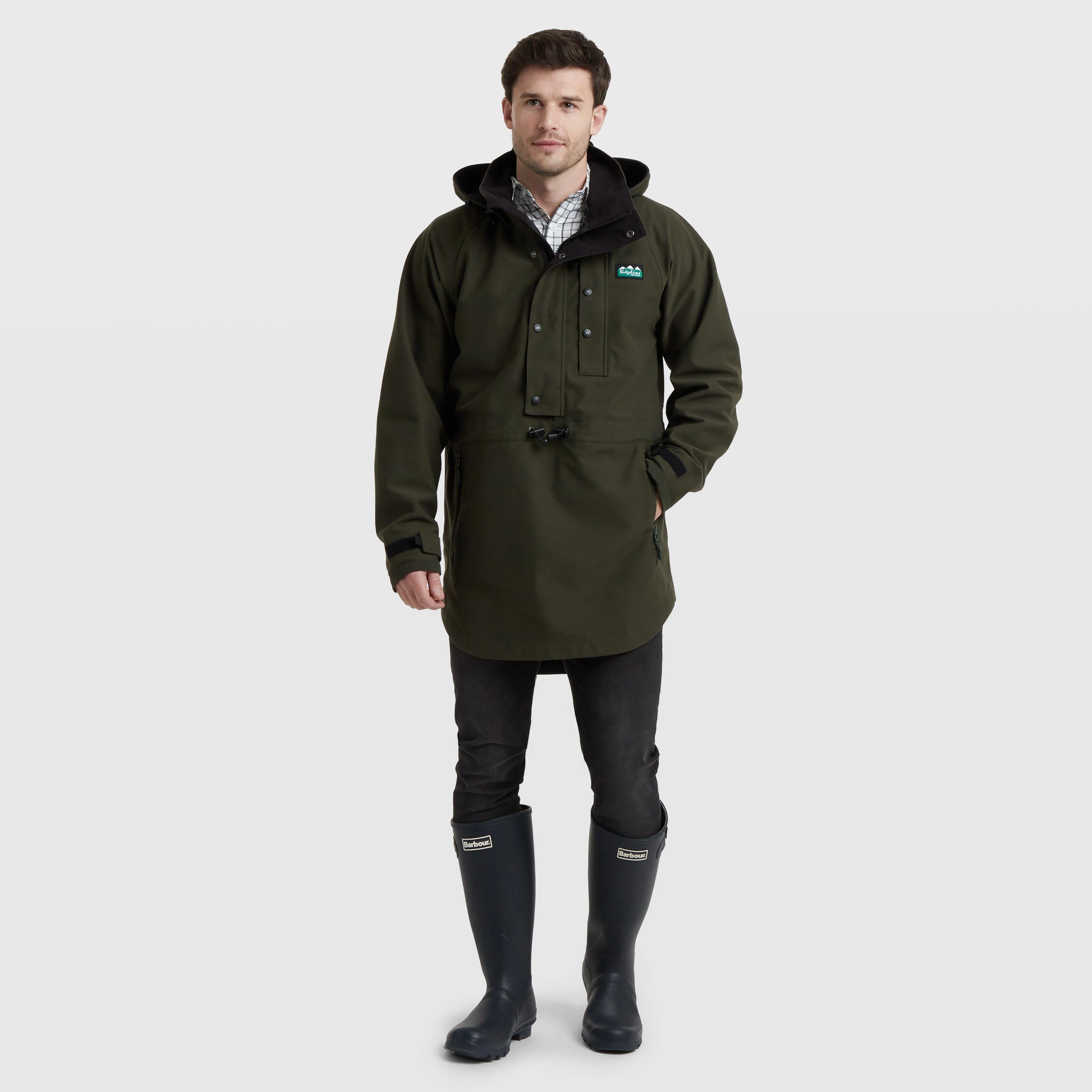 Men’s Monsoon Classic Smock Deep Forest - Image 3