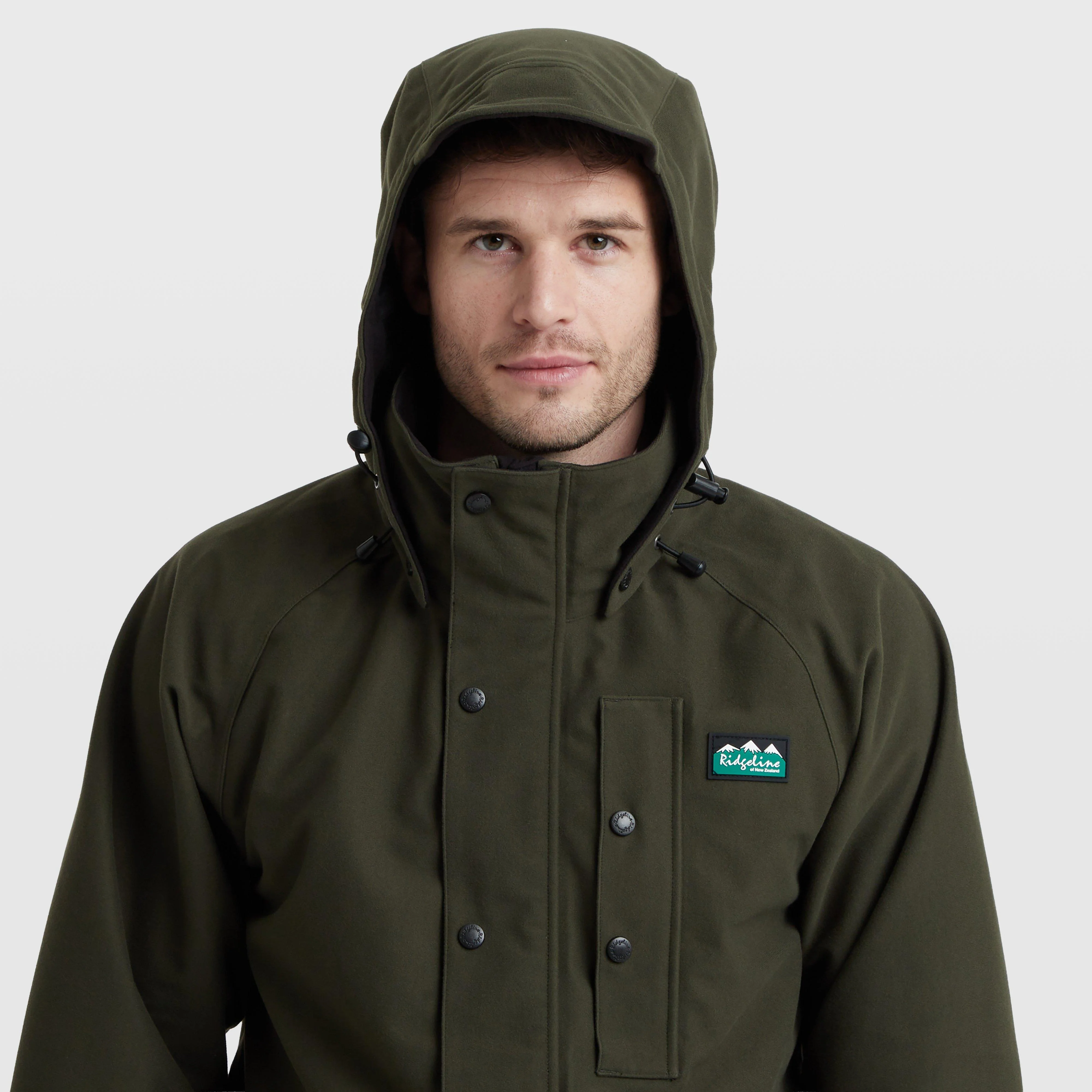 Men’s Monsoon Classic Smock Deep Forest - Image 4