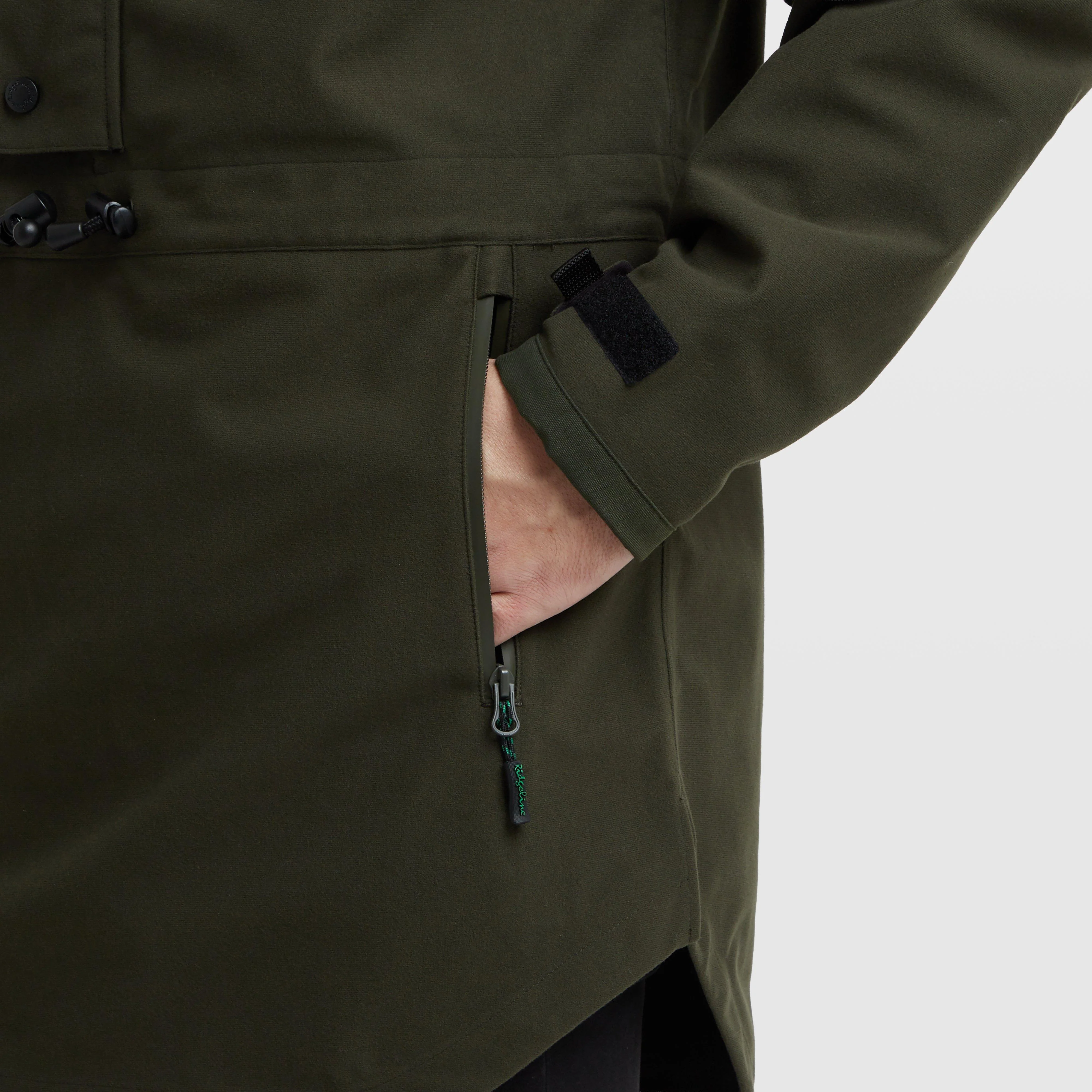 Men’s Monsoon Classic Smock Deep Forest - Image 7