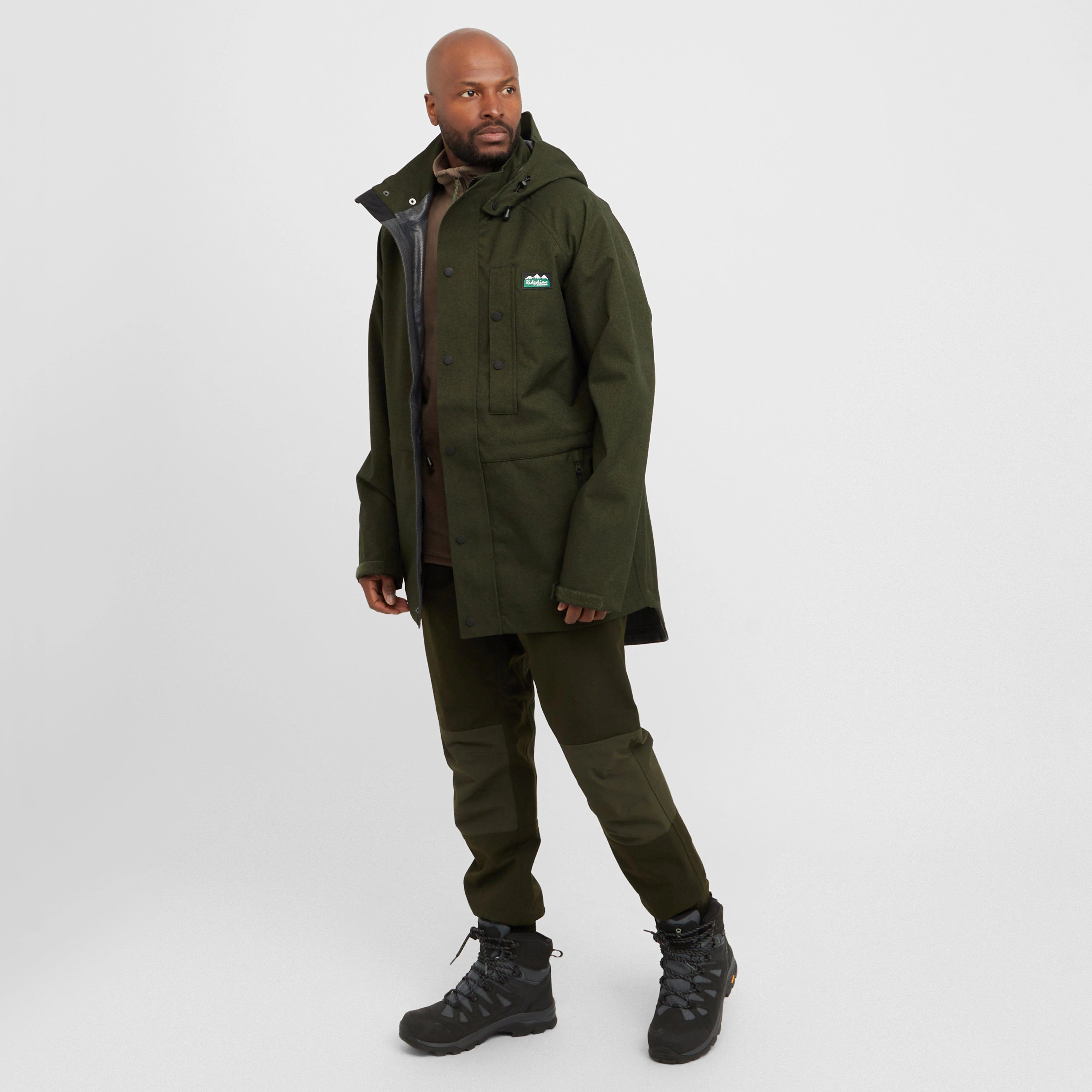 Mens Monsoon Light Jacket Deep Forest - Image 3