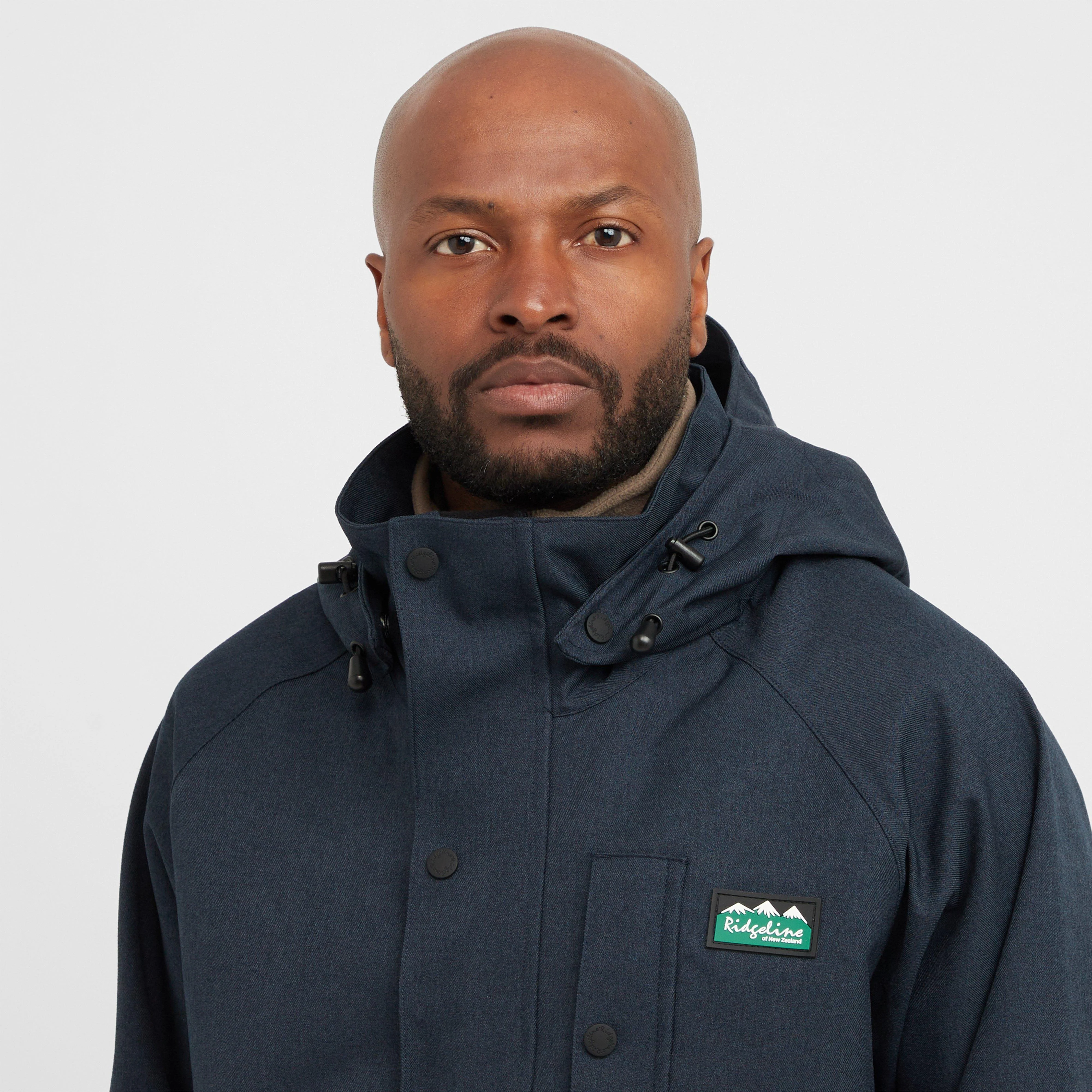 Mens Monsoon Light Jacket Navy - Image 8