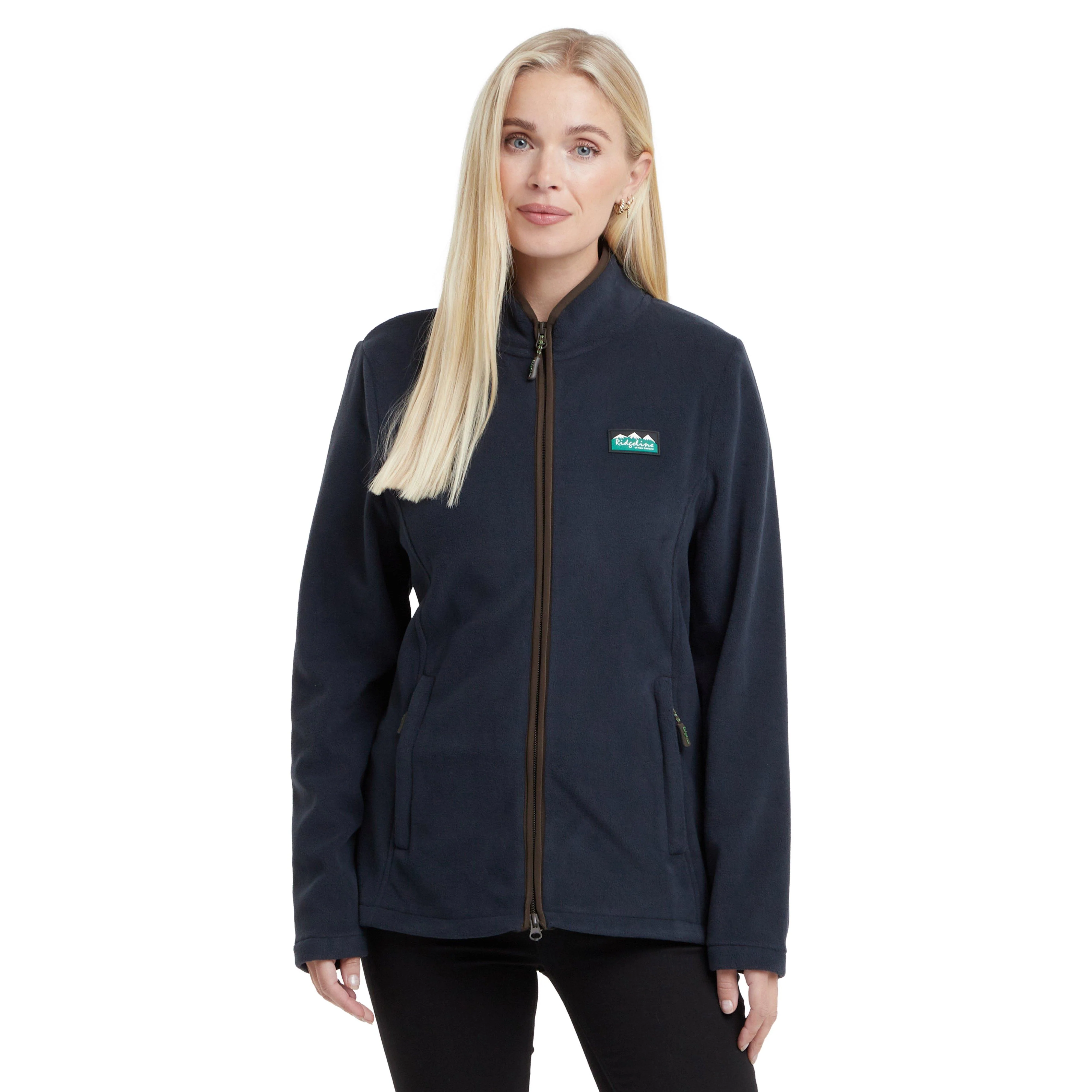 Women's Brenna Fleece Jacket Navy - Image 7