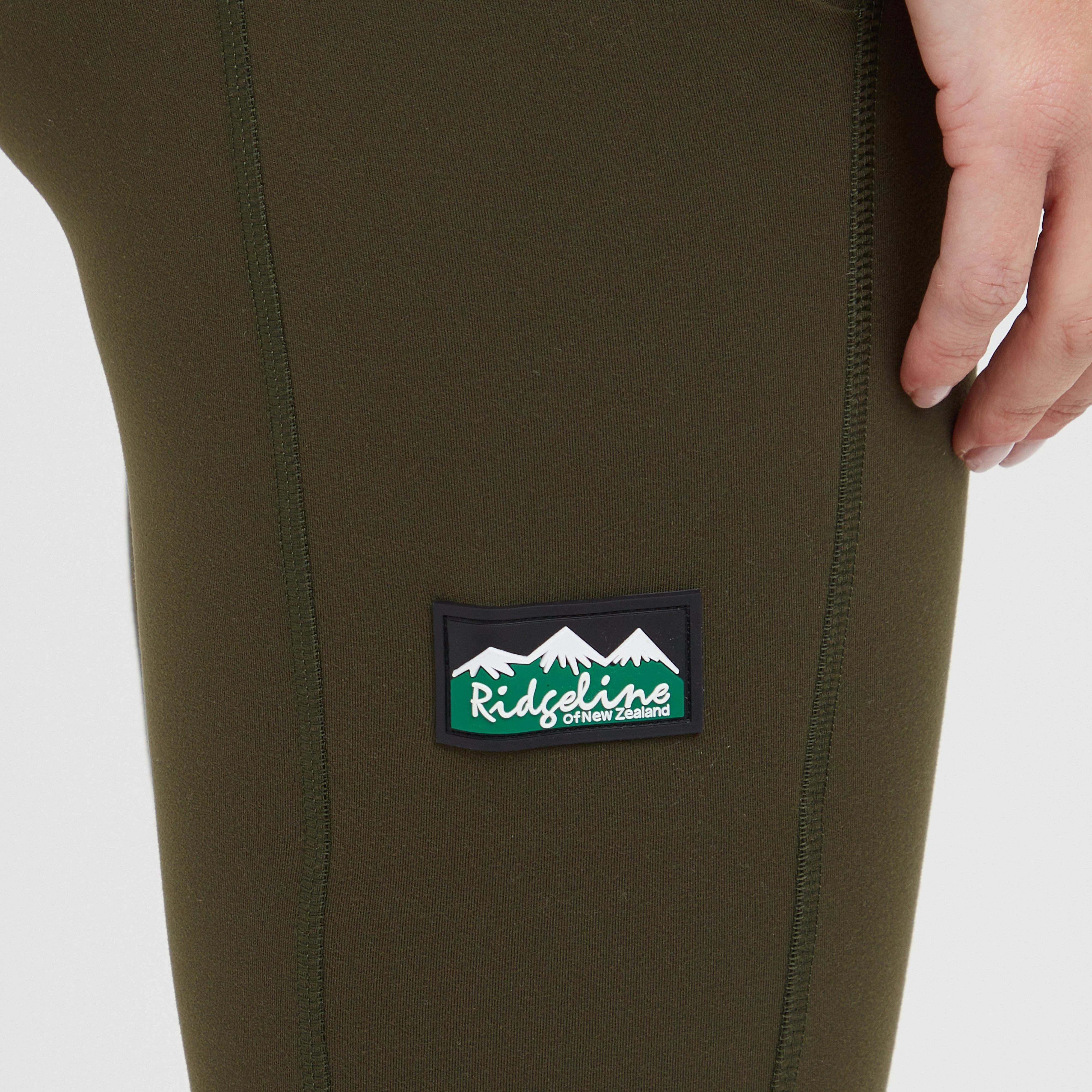 Womens Infinity Leggings Deep Forest - Image 6