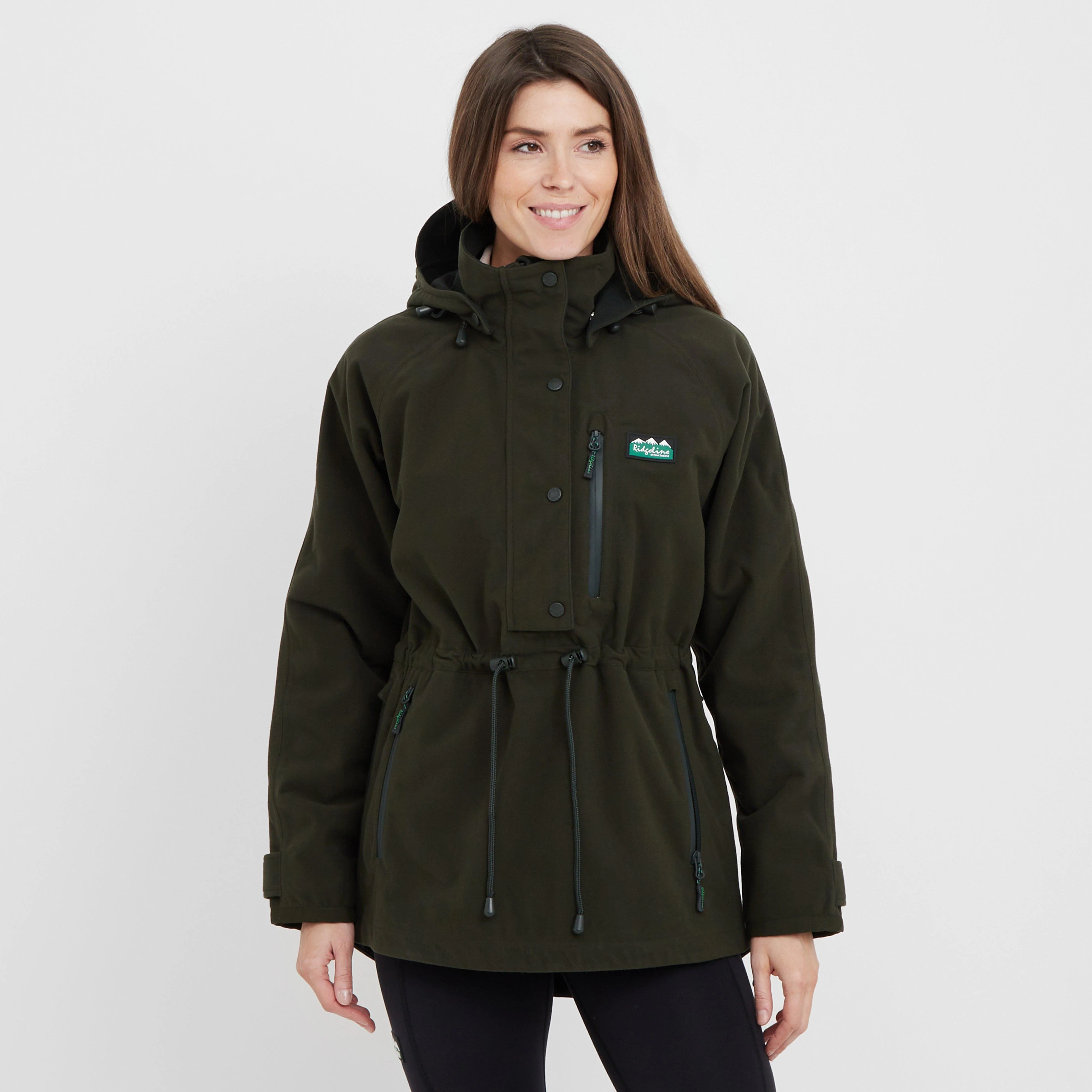 Womens Monsoon II Classic Smock Deep Forest