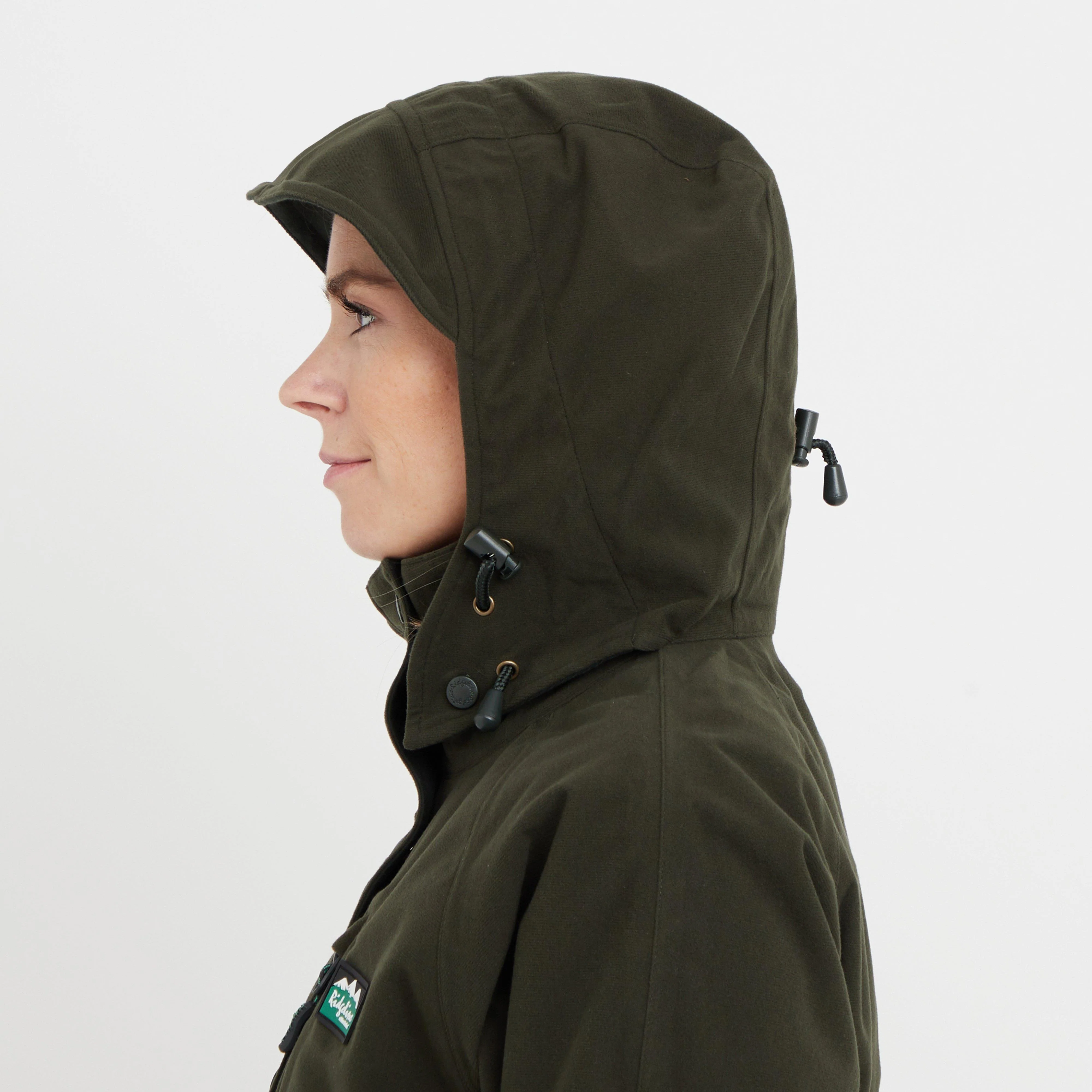 Womens Monsoon II Classic Smock Deep Forest - Image 5