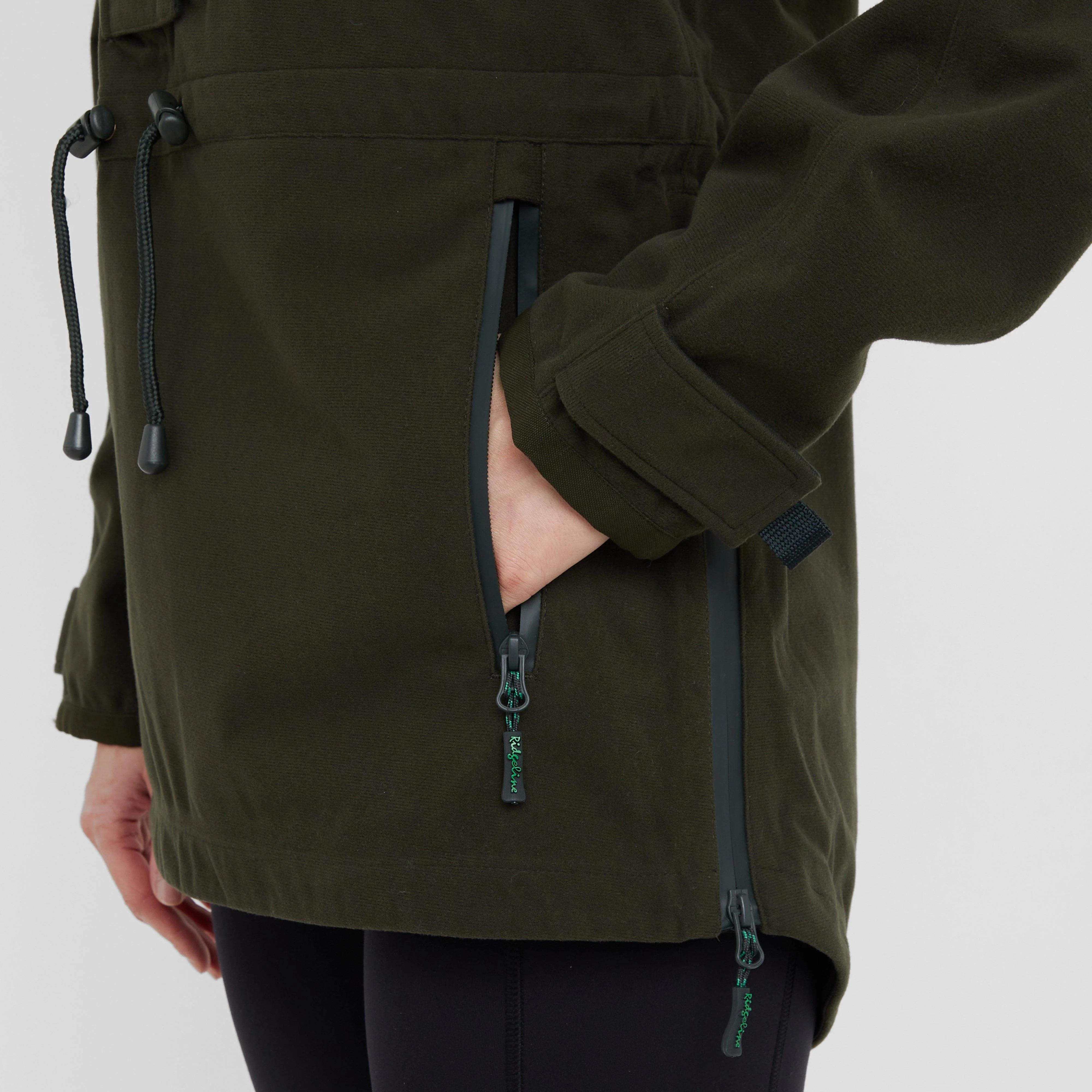 Womens Monsoon II Classic Smock Deep Forest - Image 7