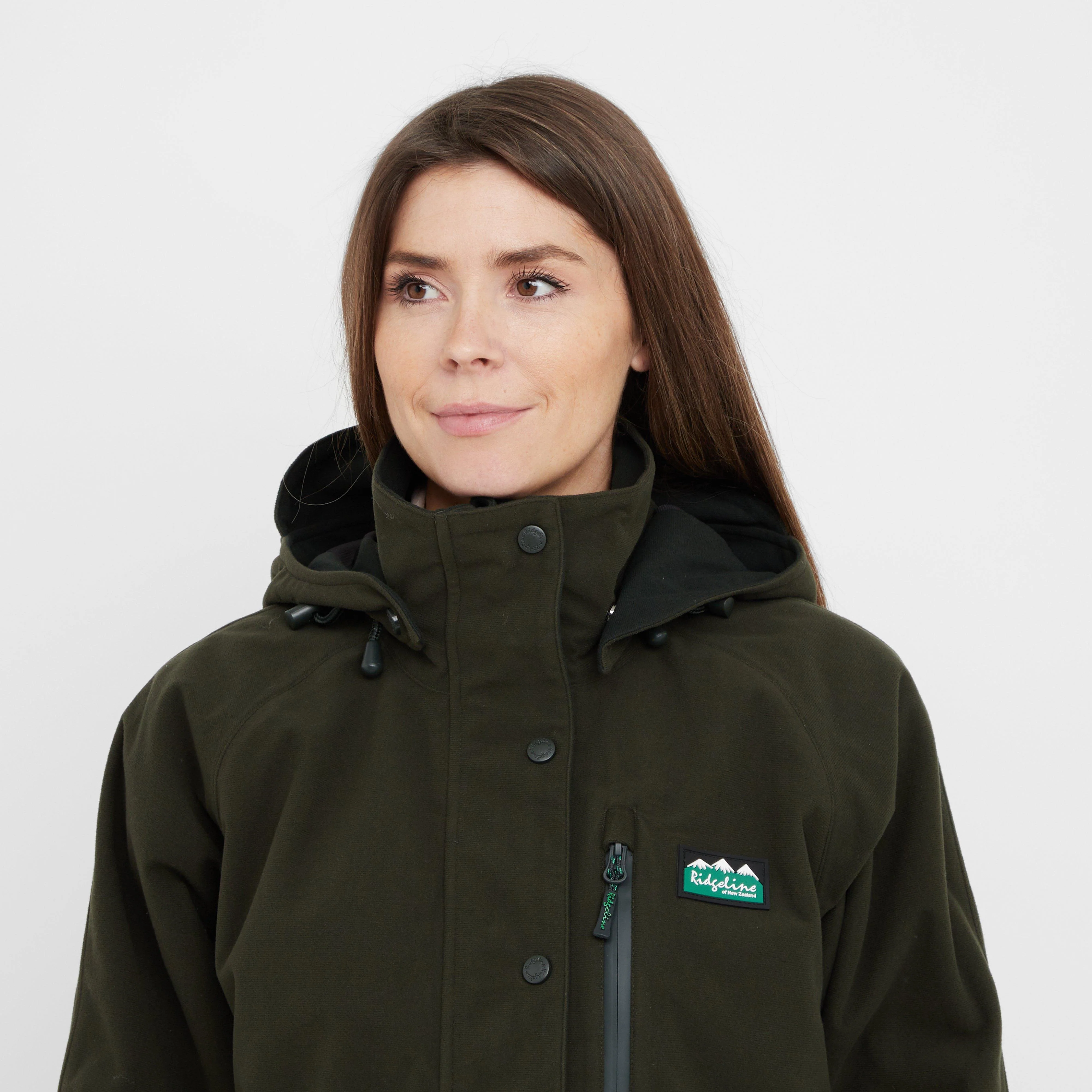 Womens Monsoon II Classic Smock Deep Forest - Image 8