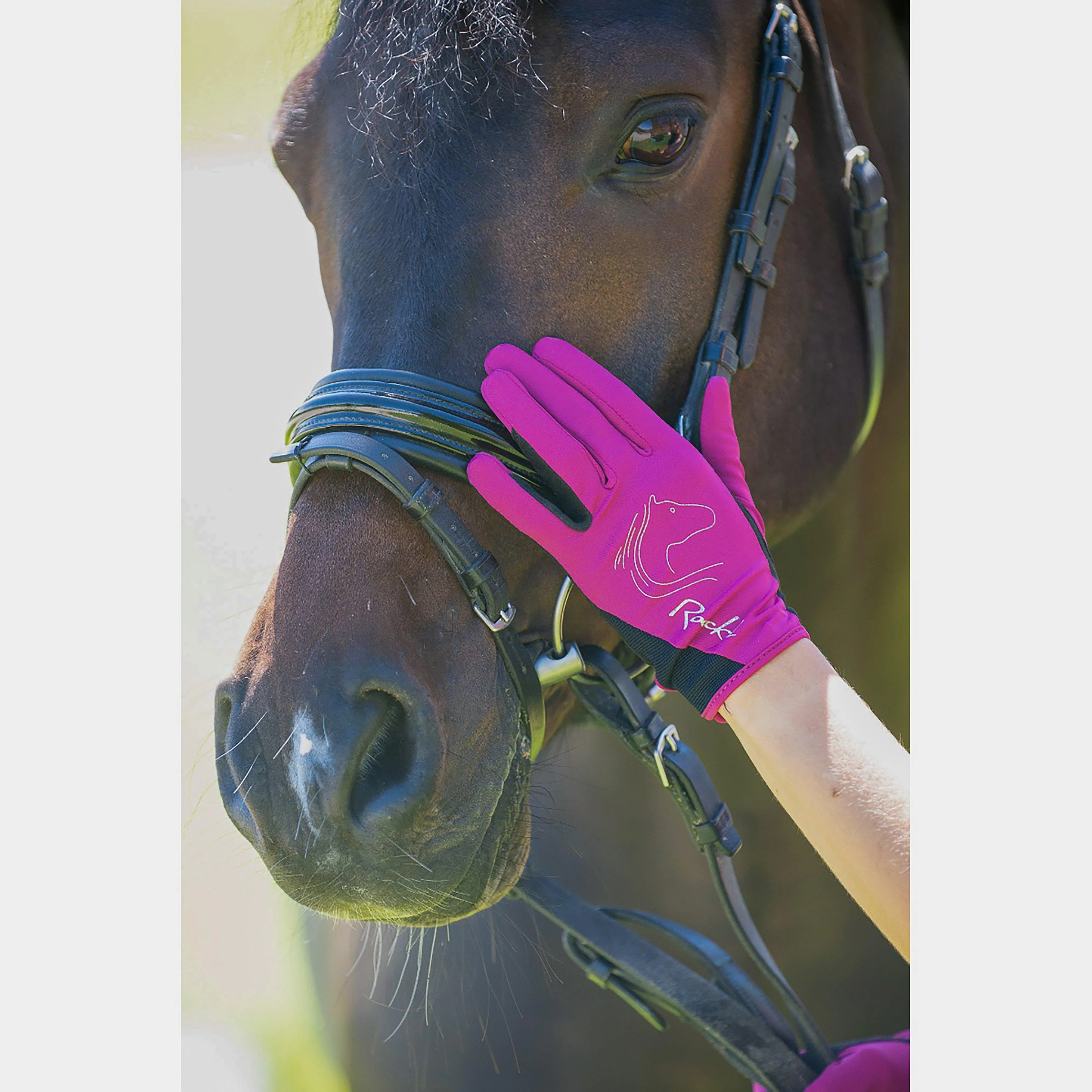 Kids Tryon Gloves Berry - Image 2