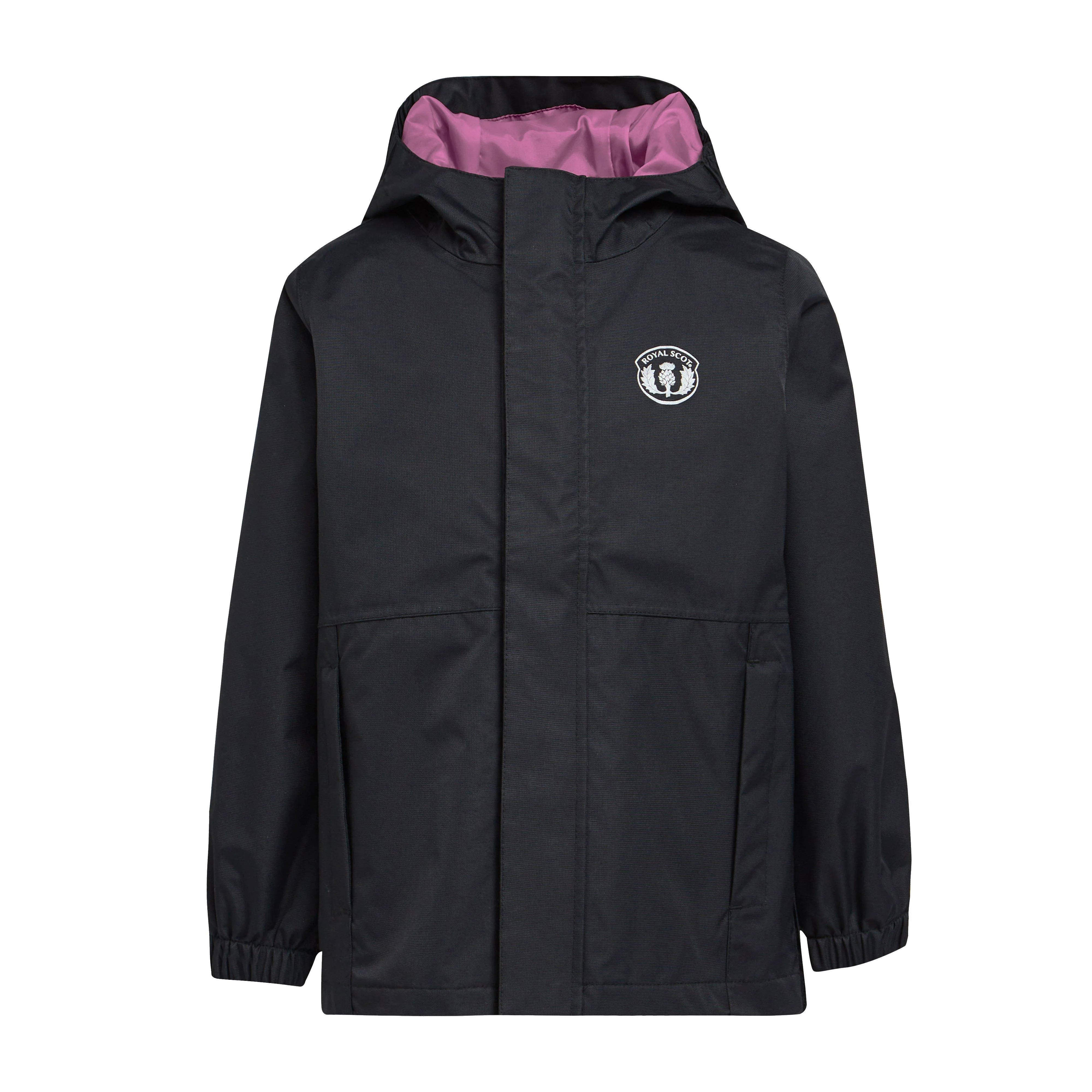 Kids Willow Waterproof Jacket Black Caviar - Image 10