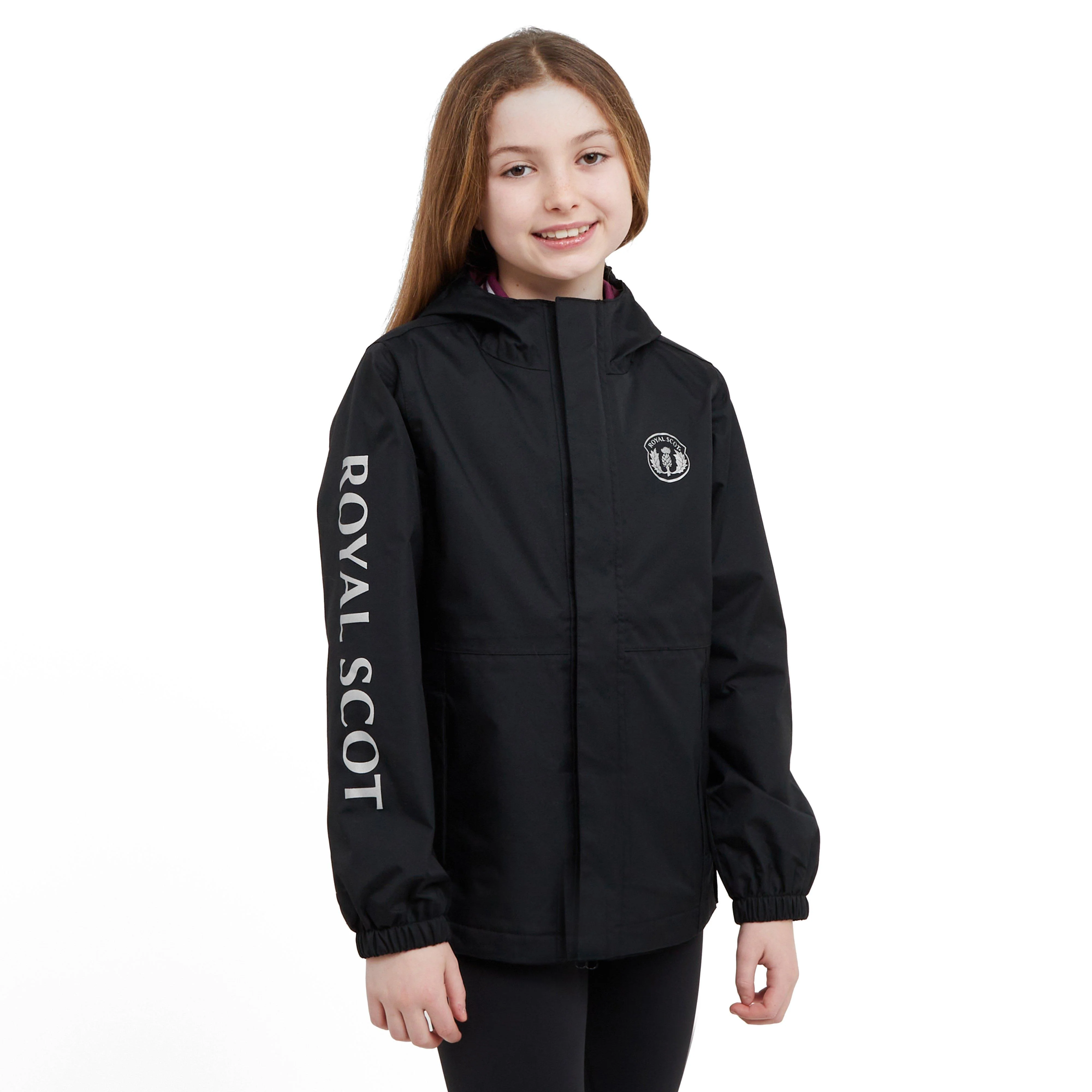 Kids Willow Waterproof Jacket Black Caviar - Image 11
