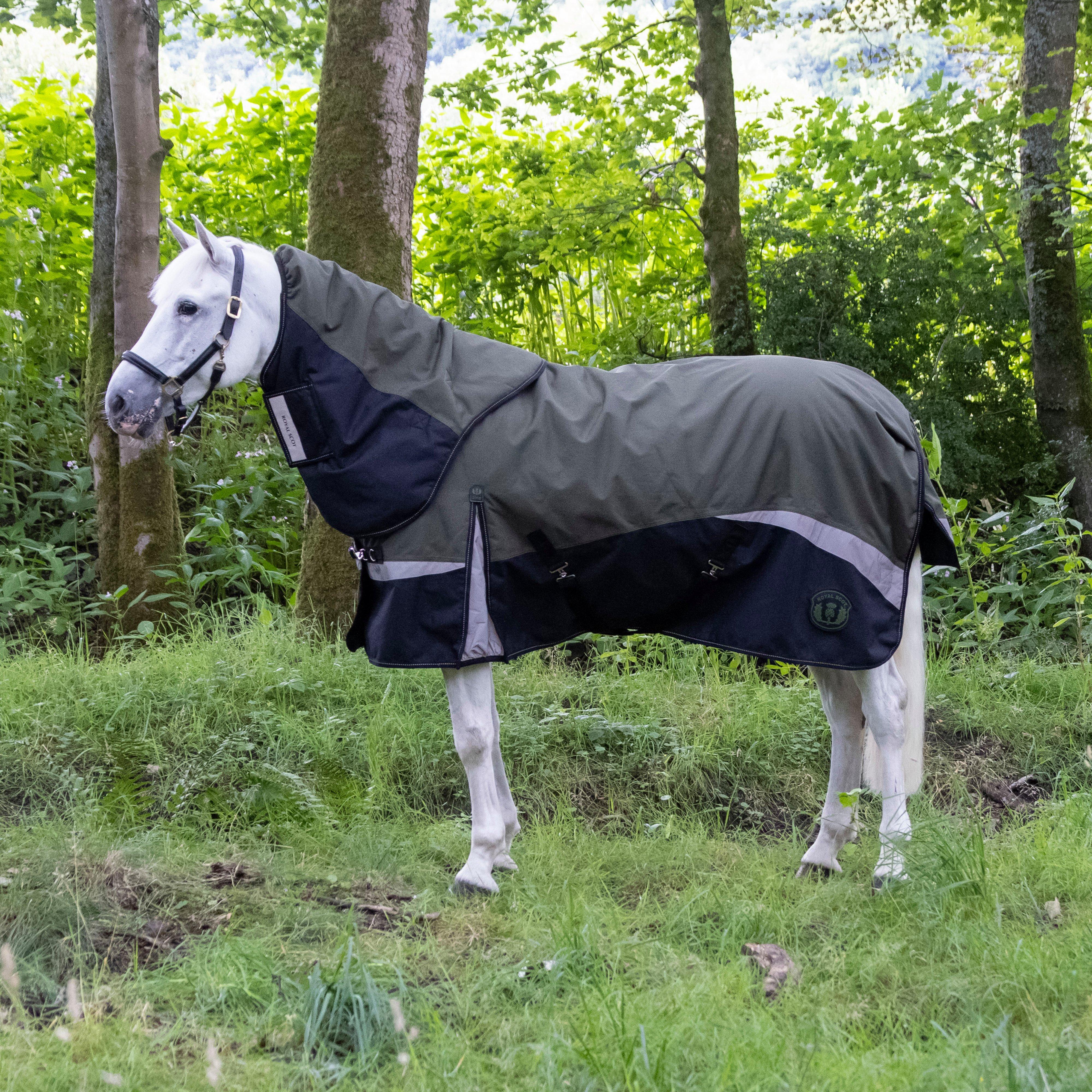 Pro 200g Turnout Rug Olive/Black - Image 10