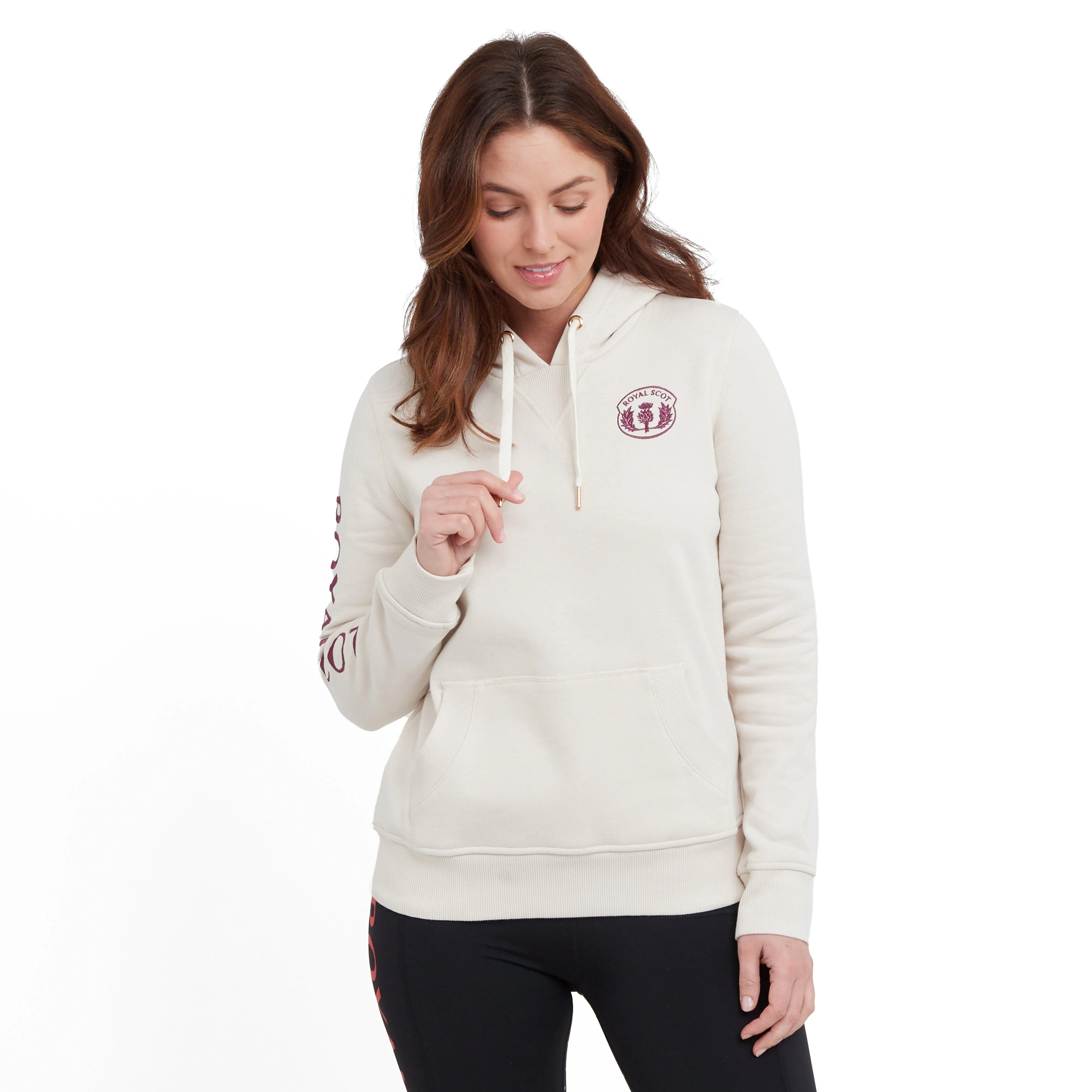 Womens Abigail Hooded Sweatshirt Cloud - Image 9