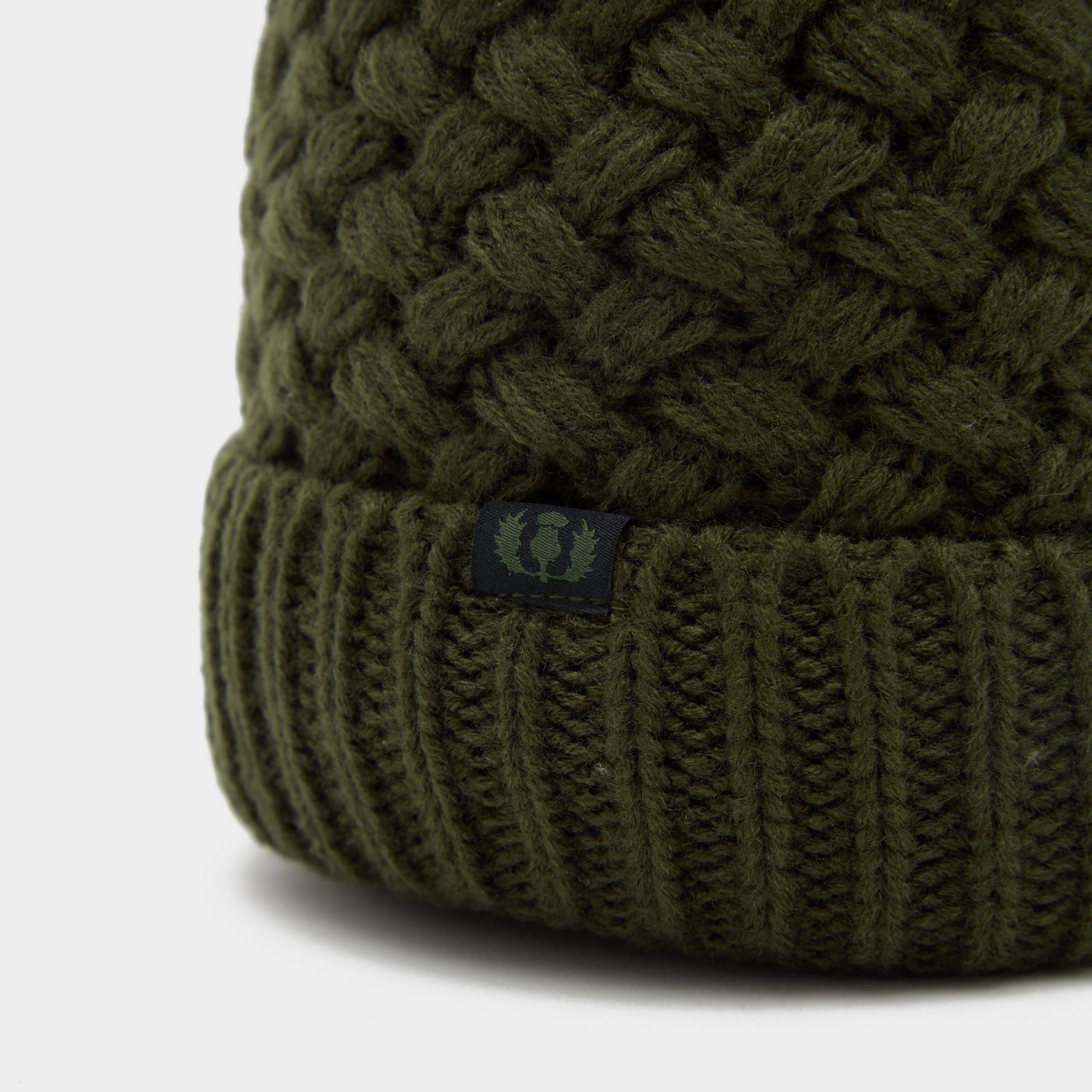 Women’s Amanda Bobble Hat Khaki - Image 2