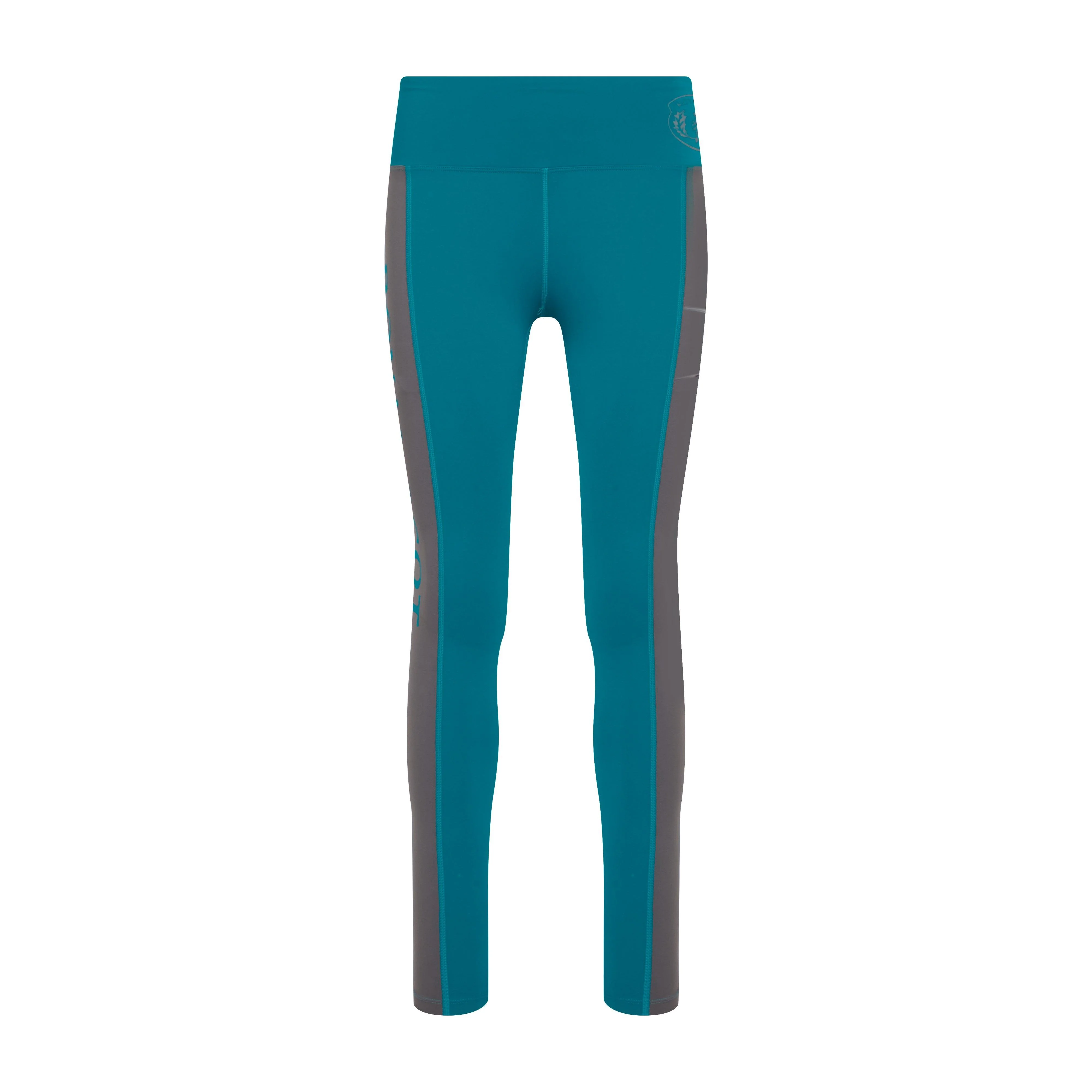 Womens Amelia Full Seat Riding Tights Ocean Blue - Image 7