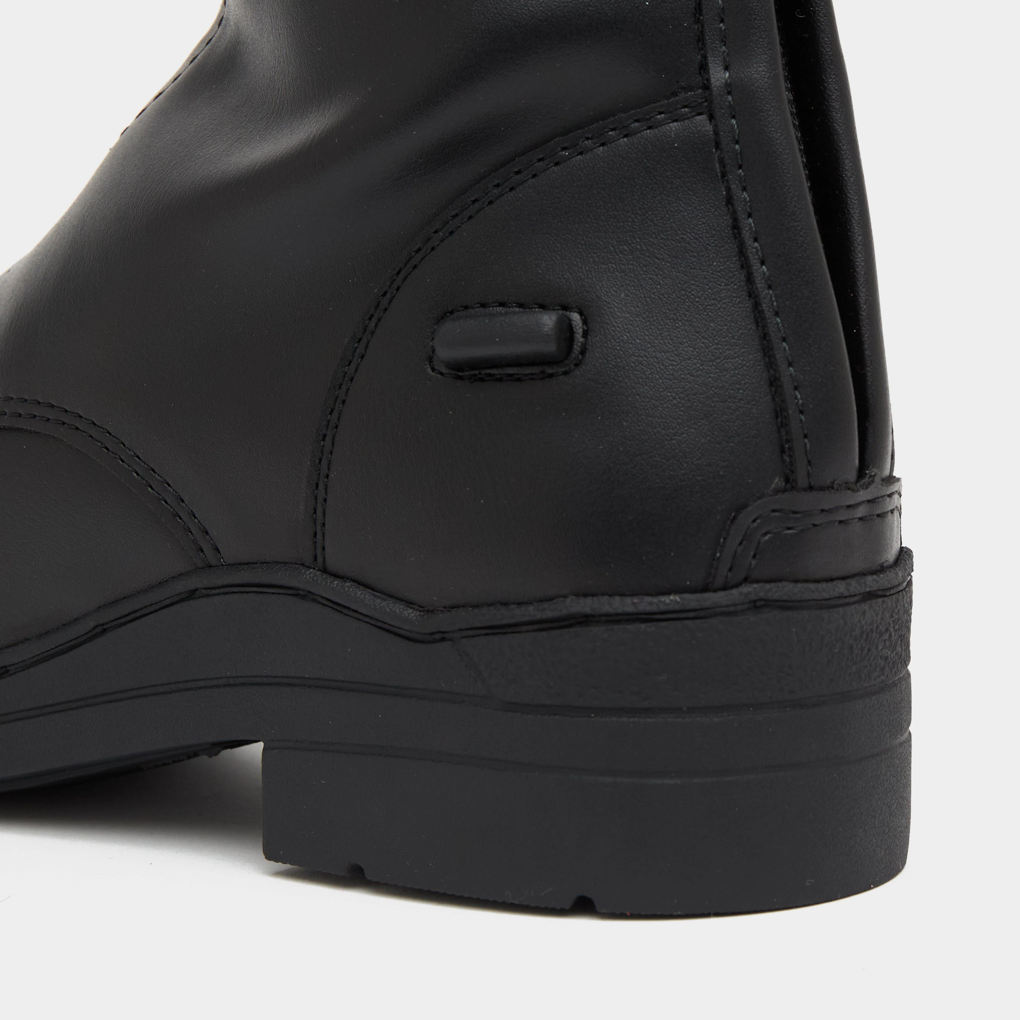 Womens Annan Long Riding Boots Black - Image 6
