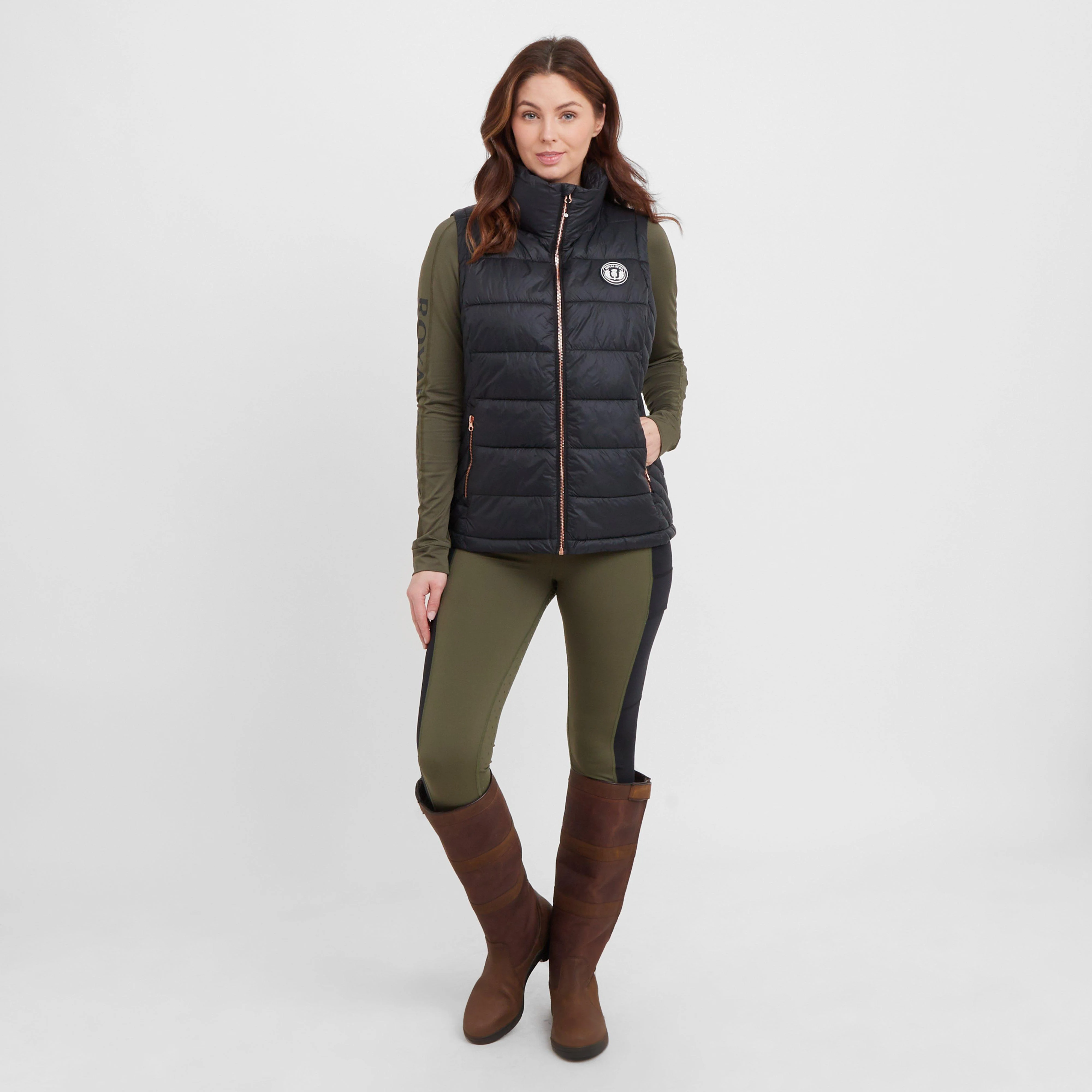 Womens Emma Baffle Gilet Black - Image 3