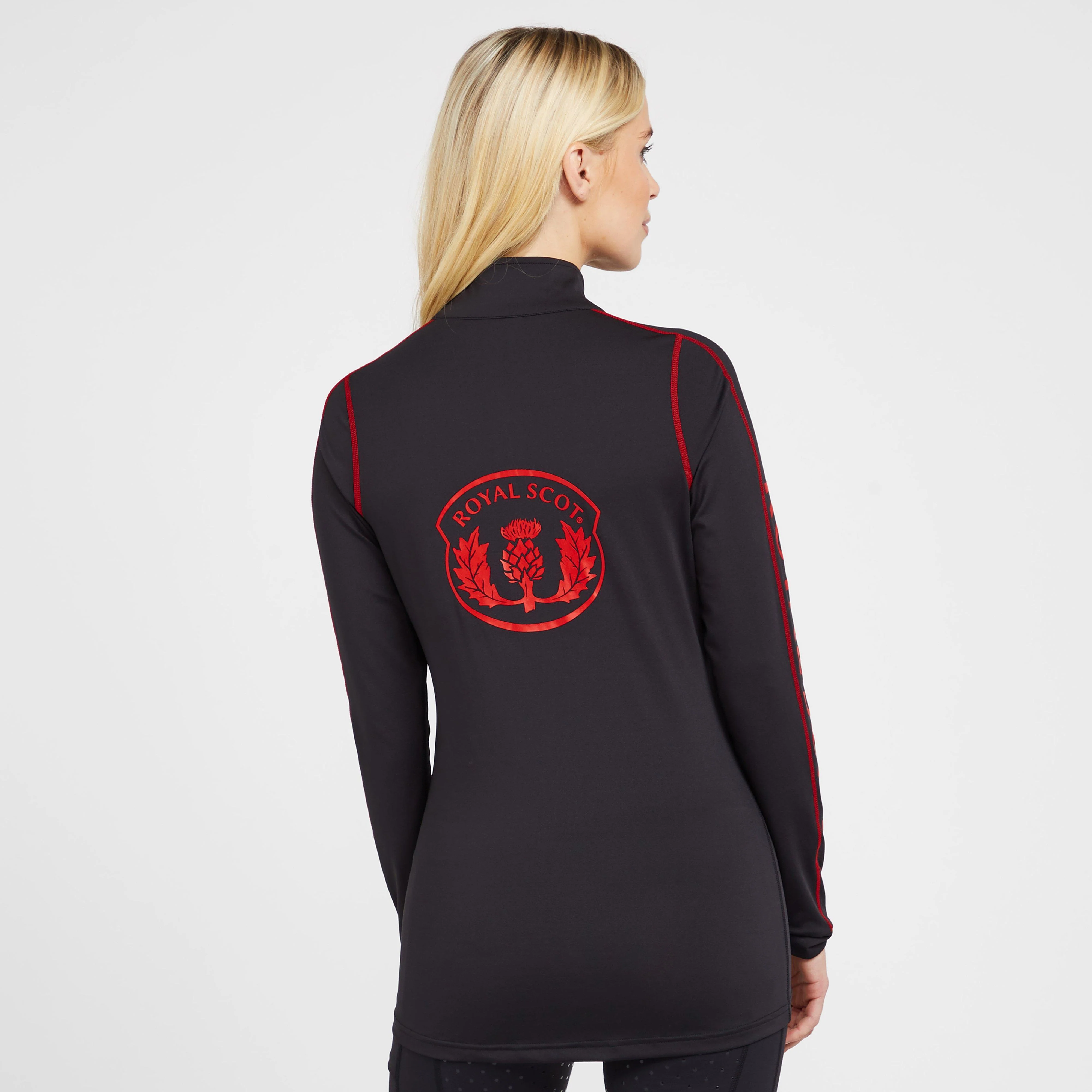Womens Gracie Long Sleeved Base Layer Black - Image 2