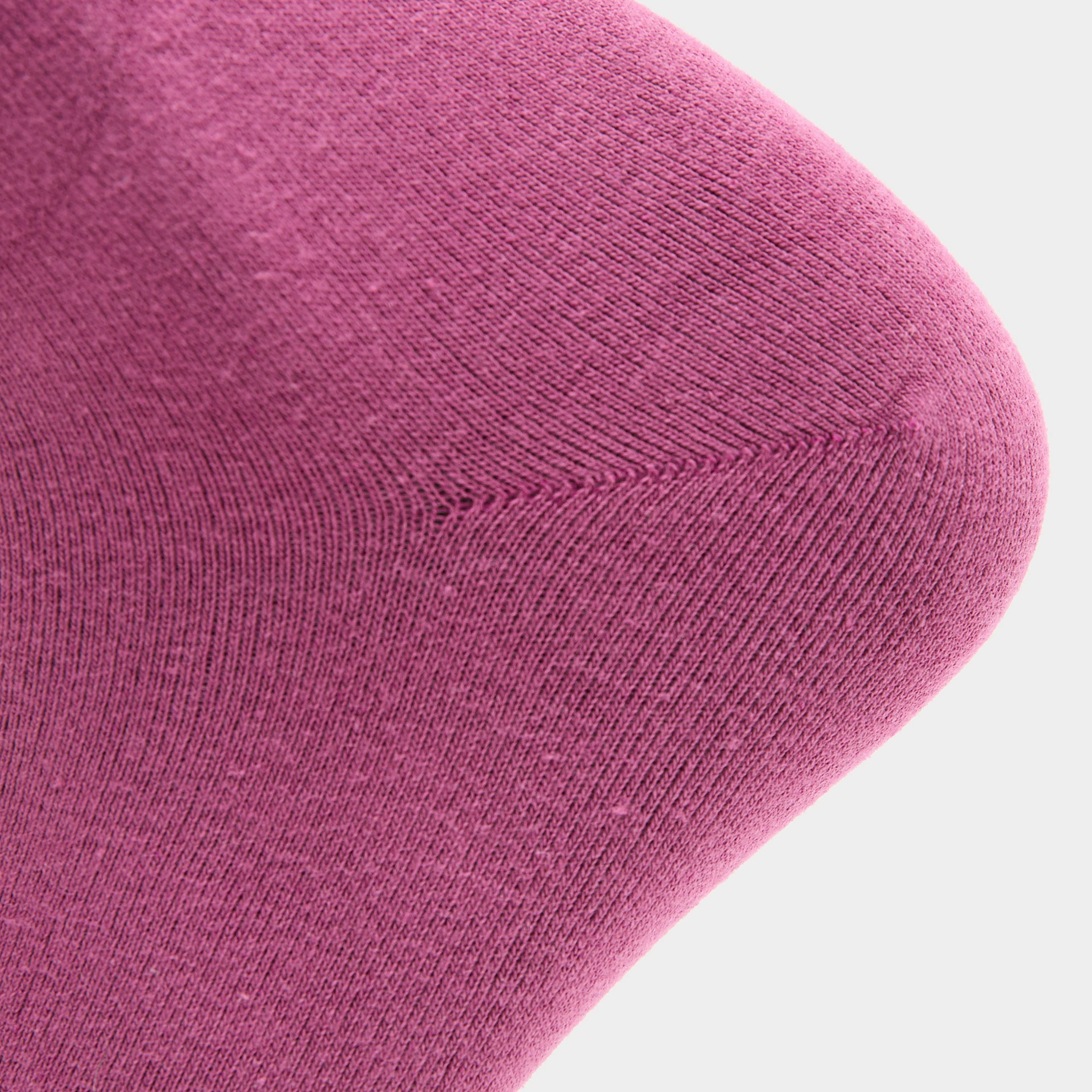Women’s Logo Riding Socks Black/Wine - Image 4