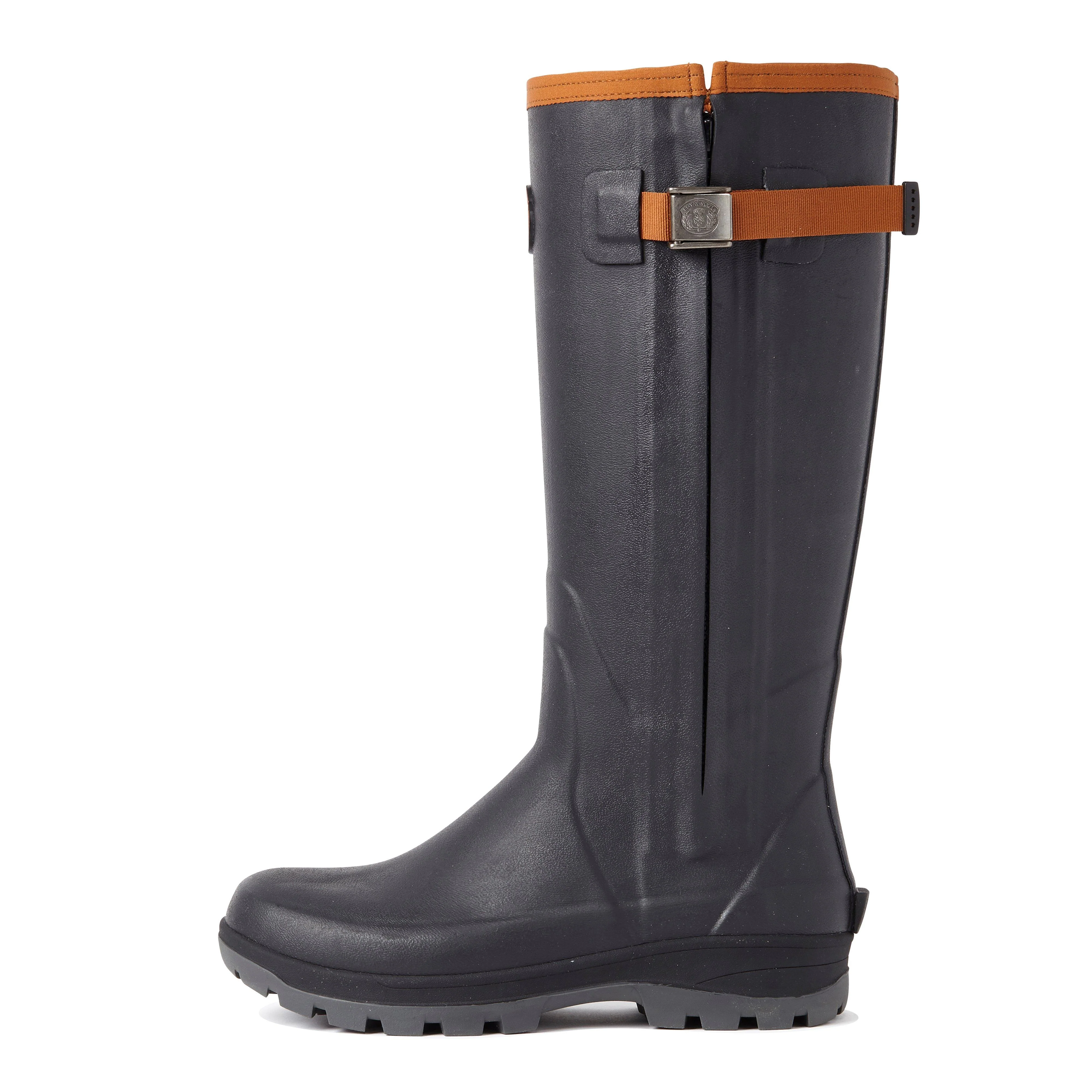 Womens Lomond Wellies Black - Image 2
