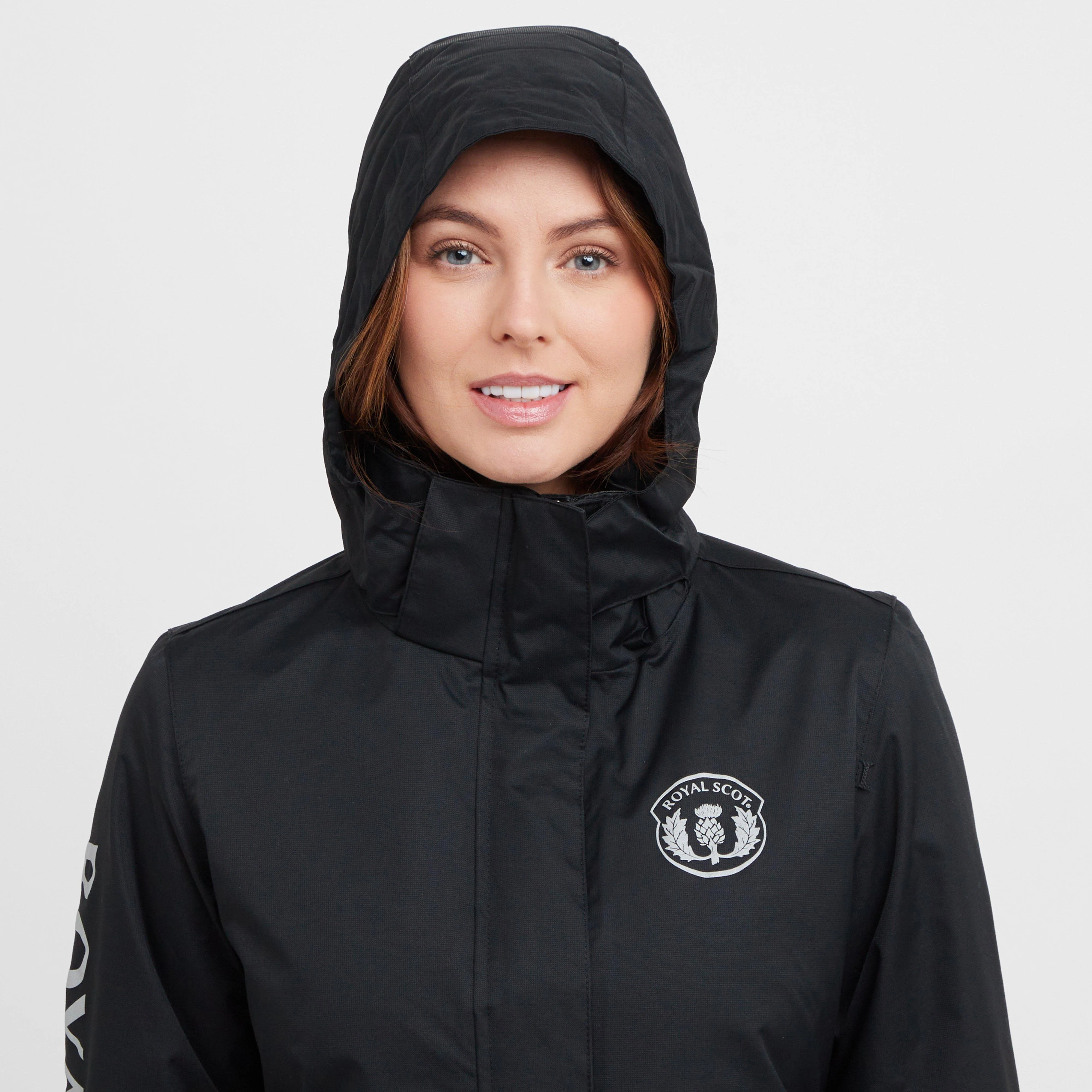Womens Olivia Waterproof Jacket Black - Image 4
