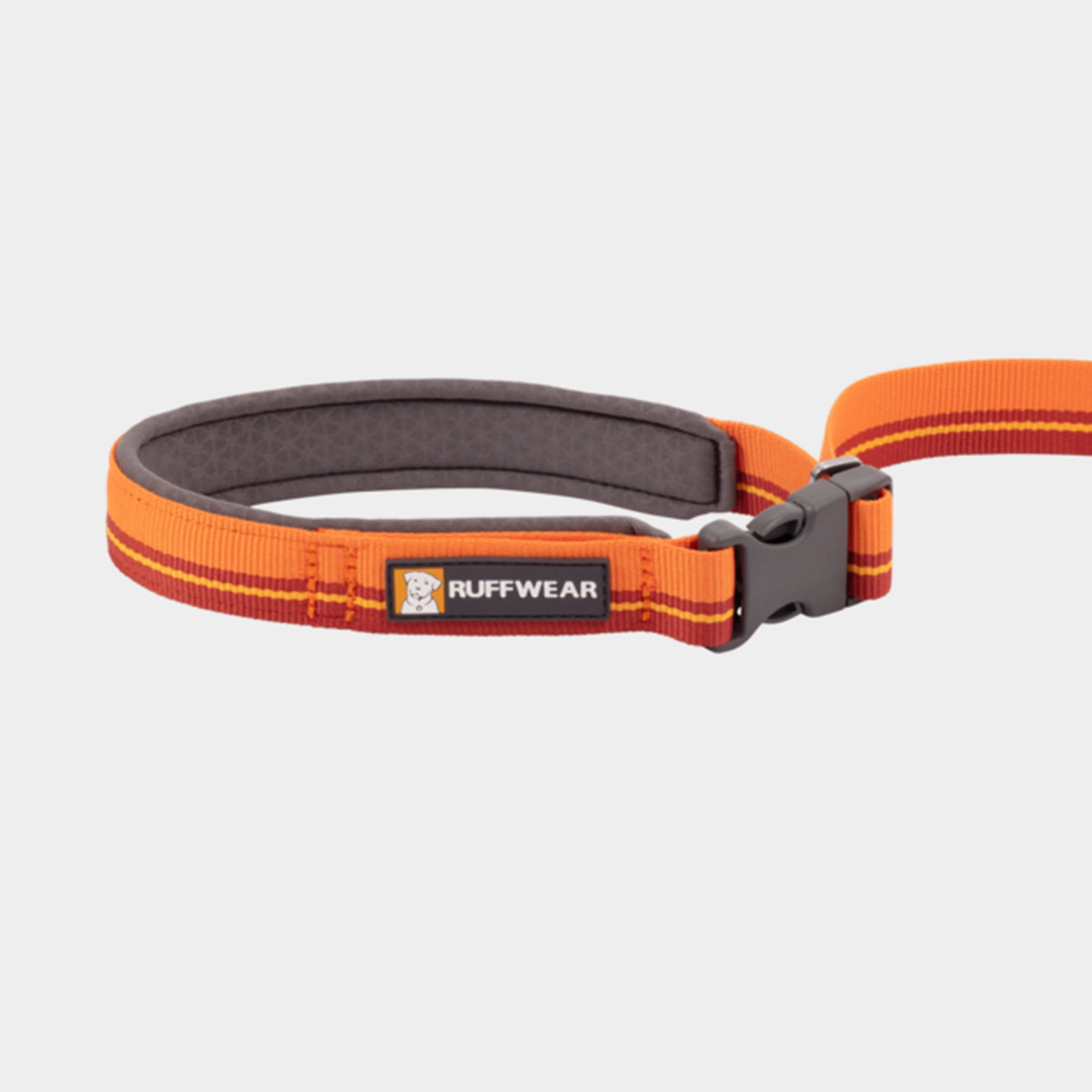 Flat Out Adjustable Dog Lead Orange - Image 3