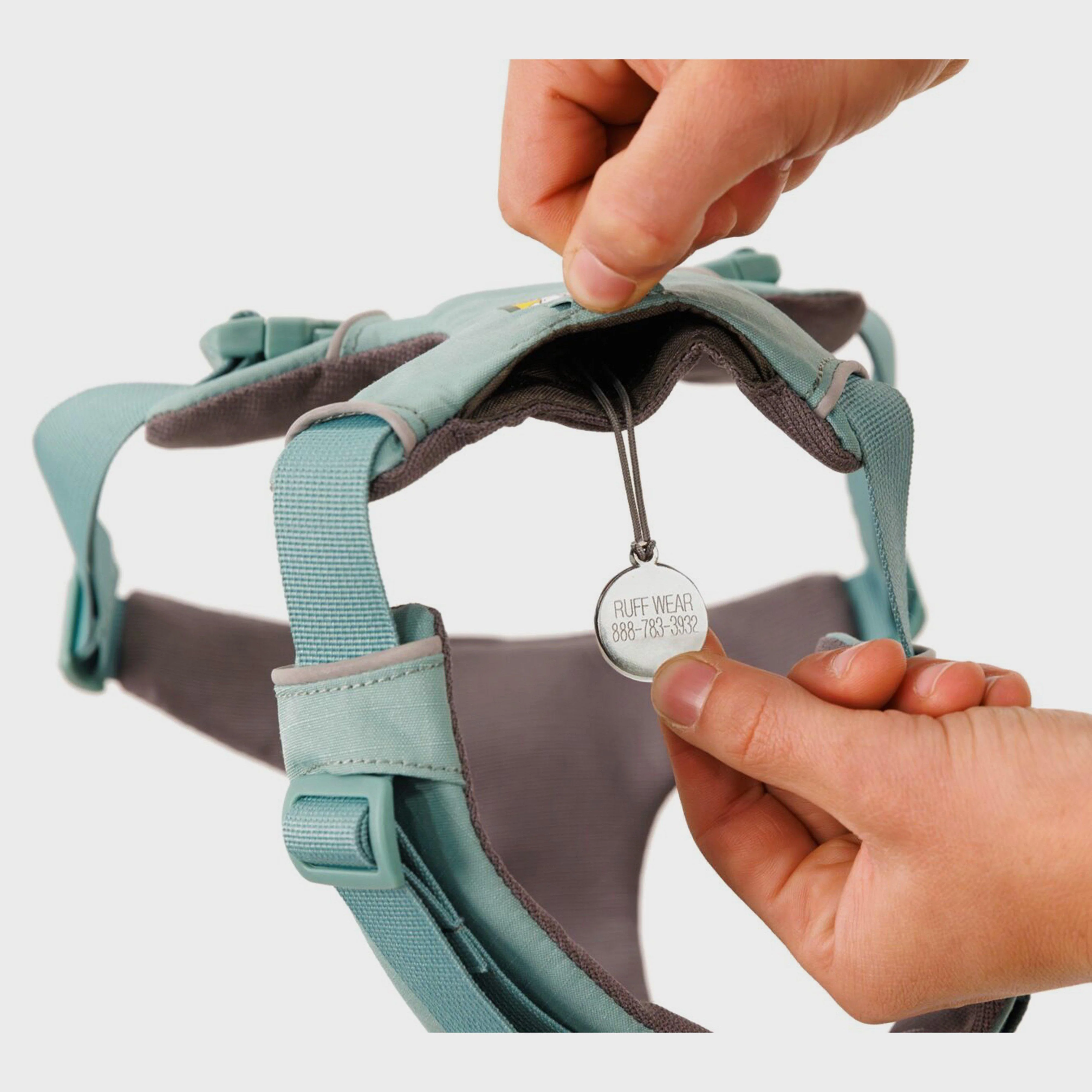 Front Range Dog Harness River Rock Green - Image 5