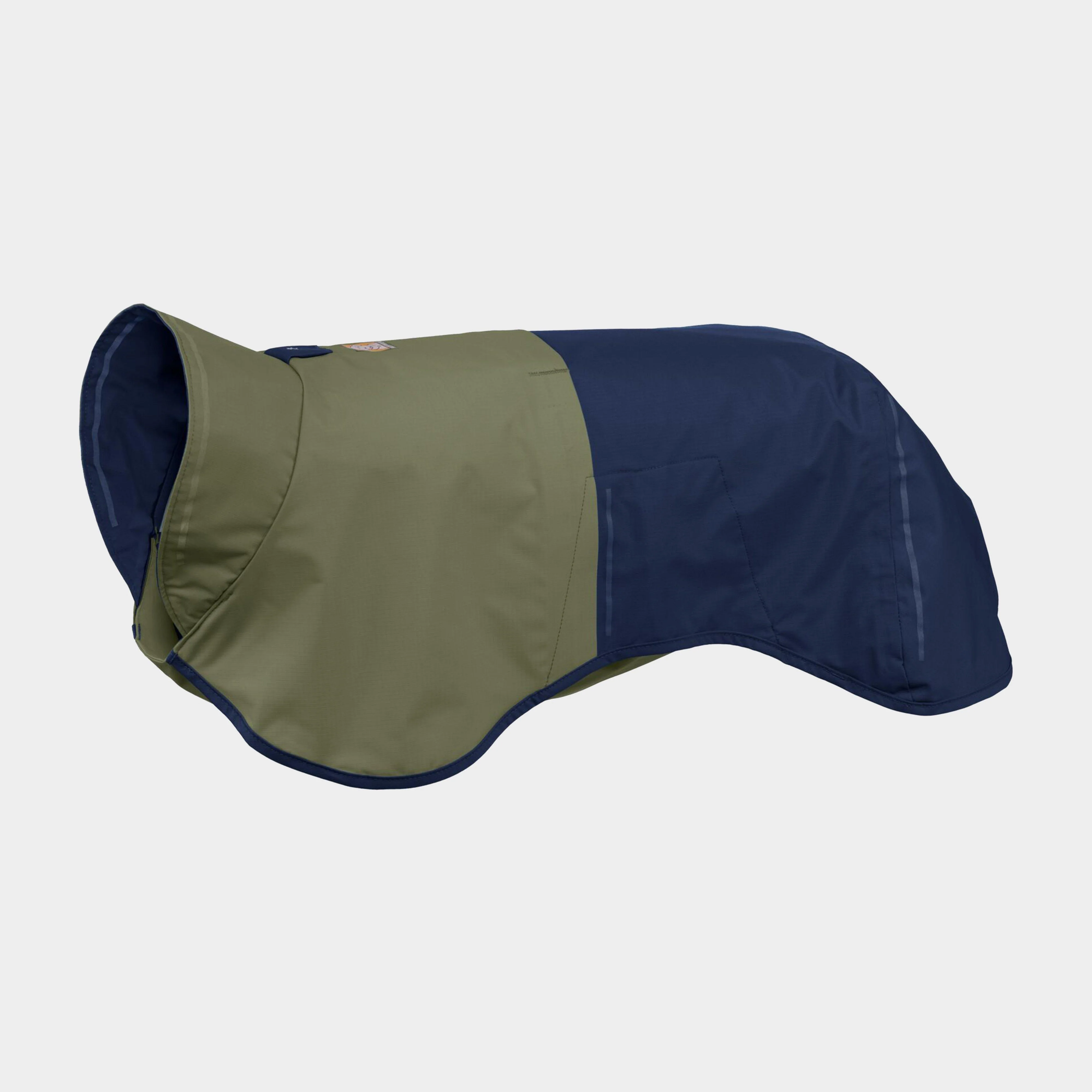 Sun Shower Dog Raincoat Green/Navy - Image 3