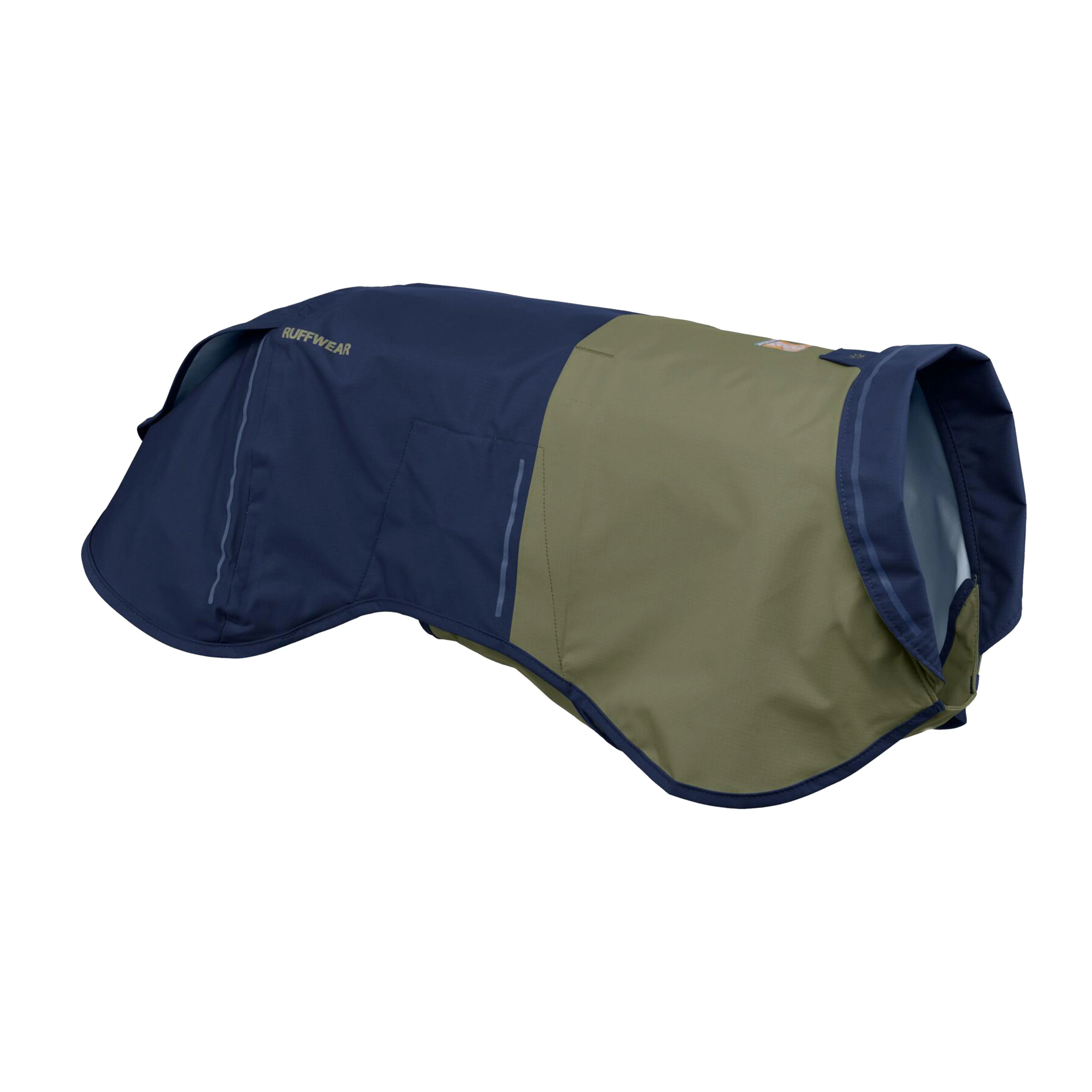Sun Shower Dog Raincoat Green/Navy - Image 8