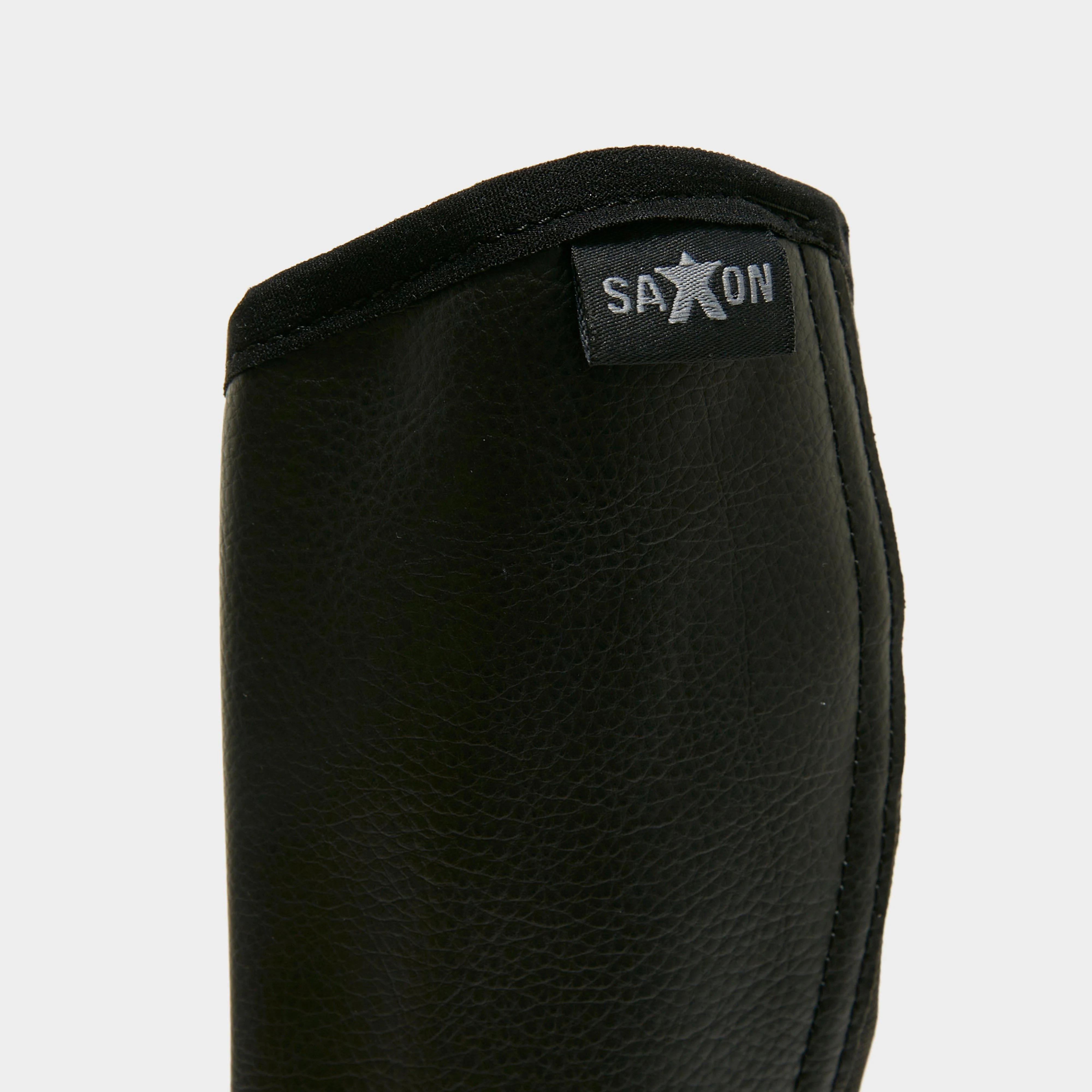 Childs Equileather Half Chaps Black - Image 3