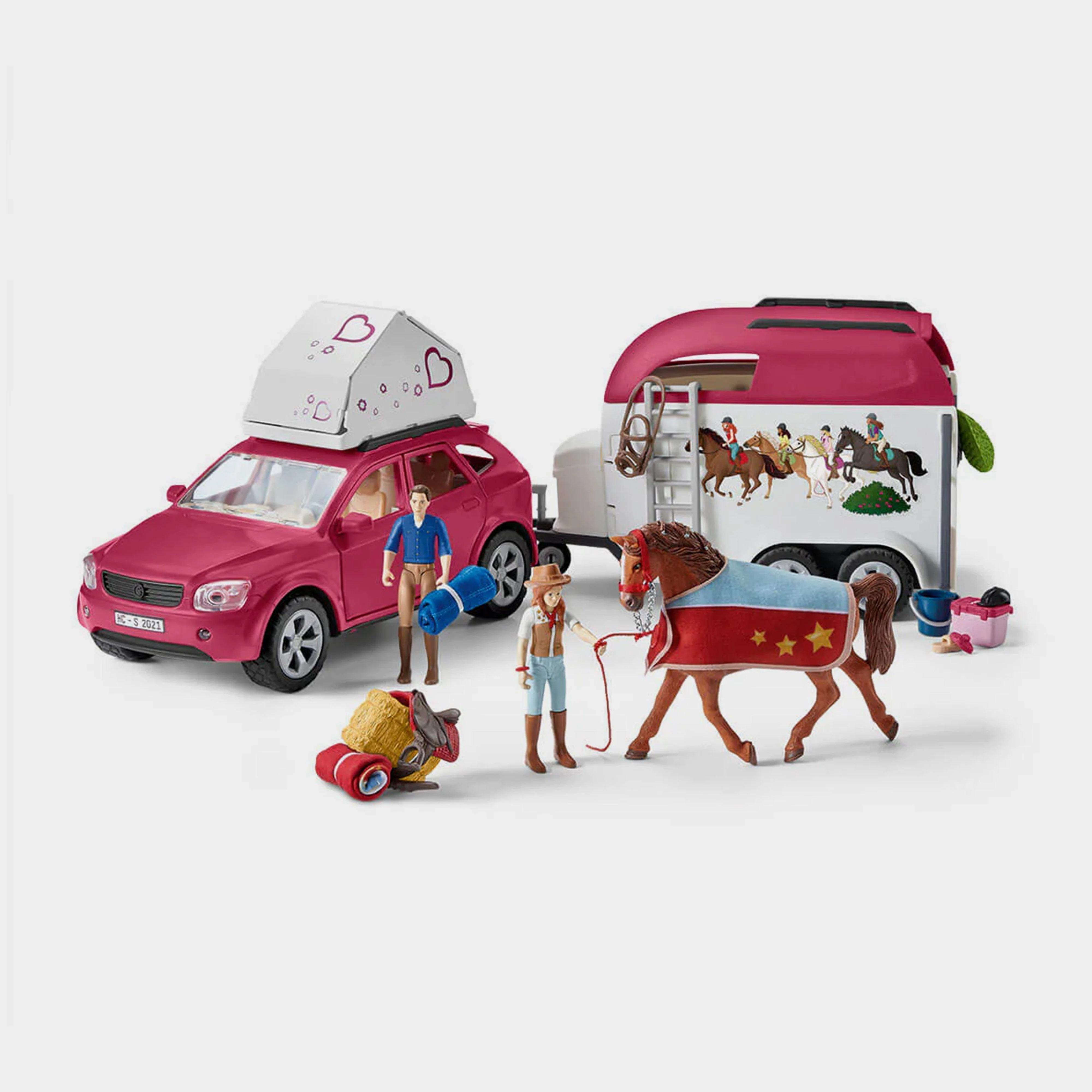 Horse Adventures with Car and Trailer