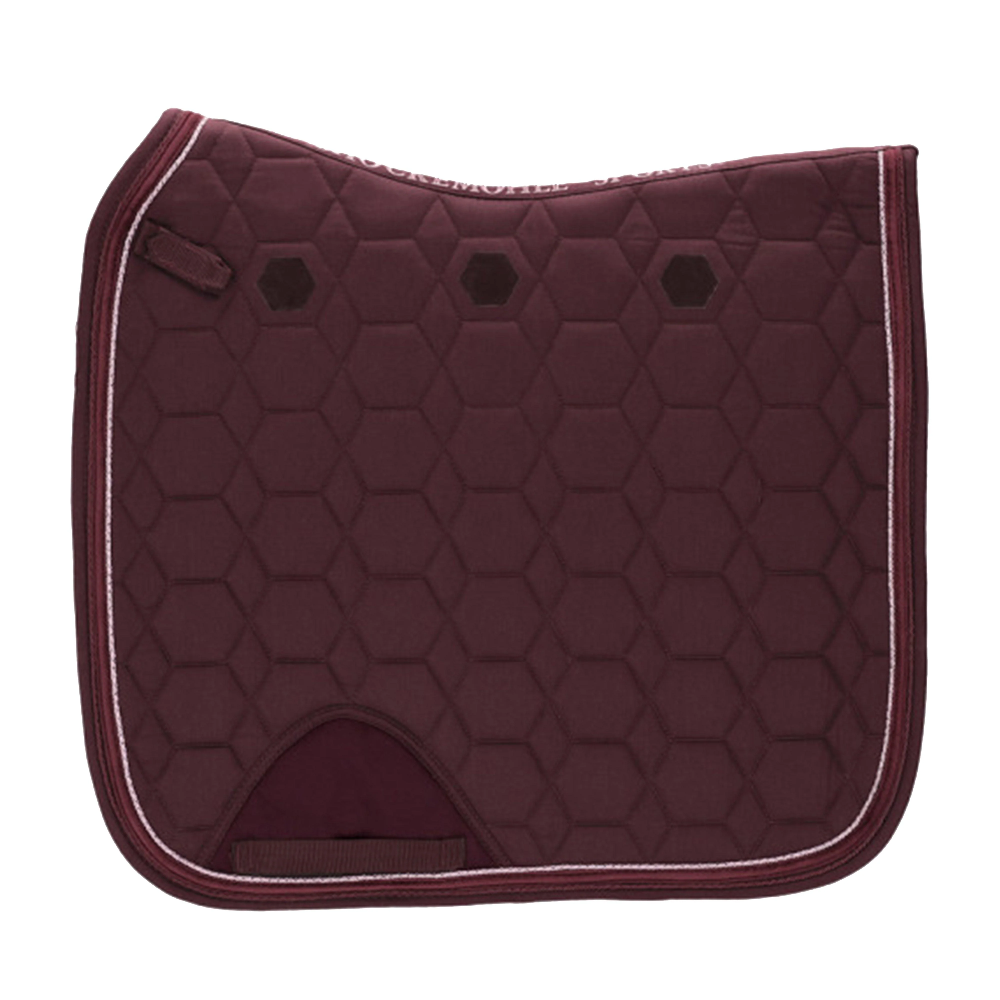 Power Dressage Saddle Pad Wine - Image 2
