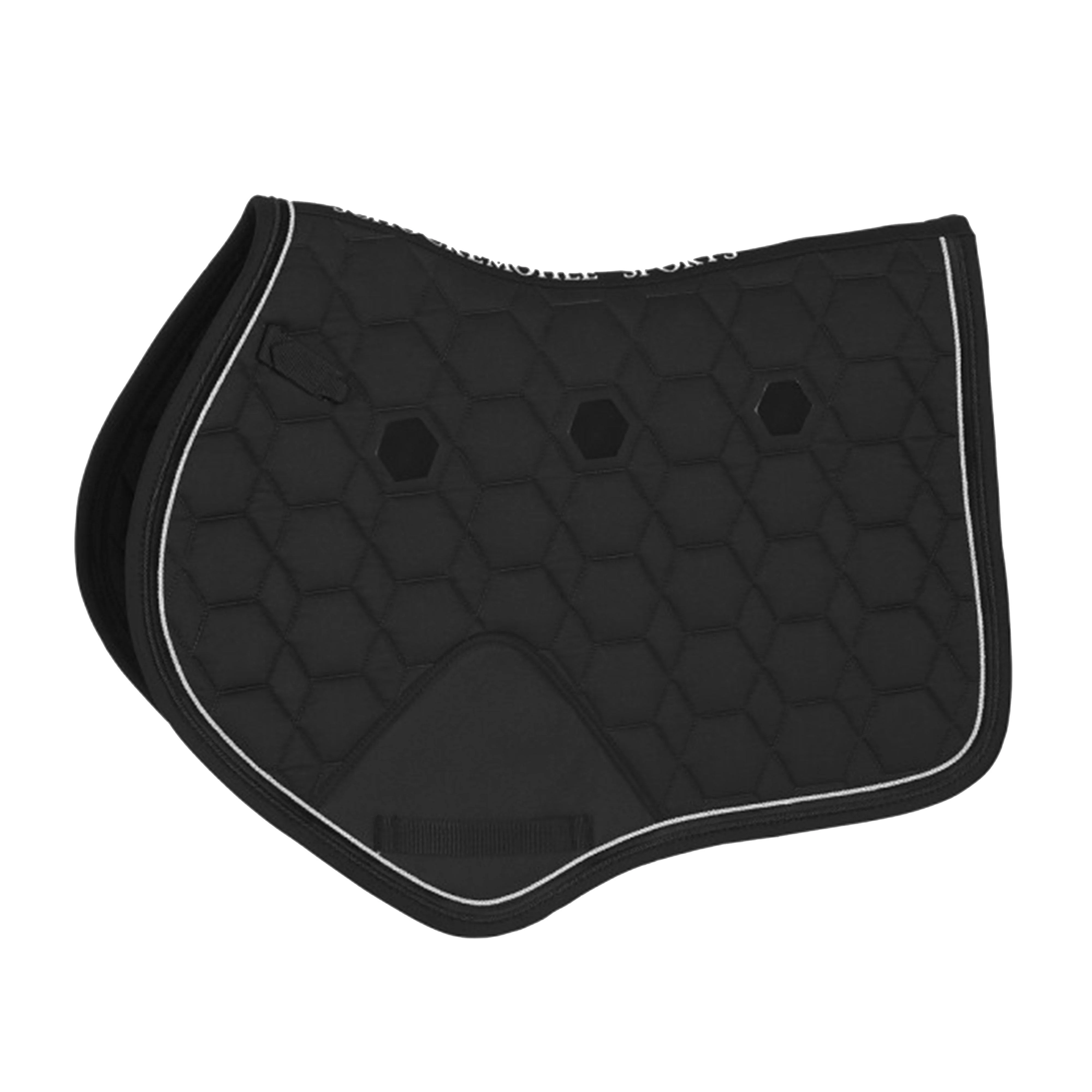Power Show Jumping Saddle Pad Black - Image 2
