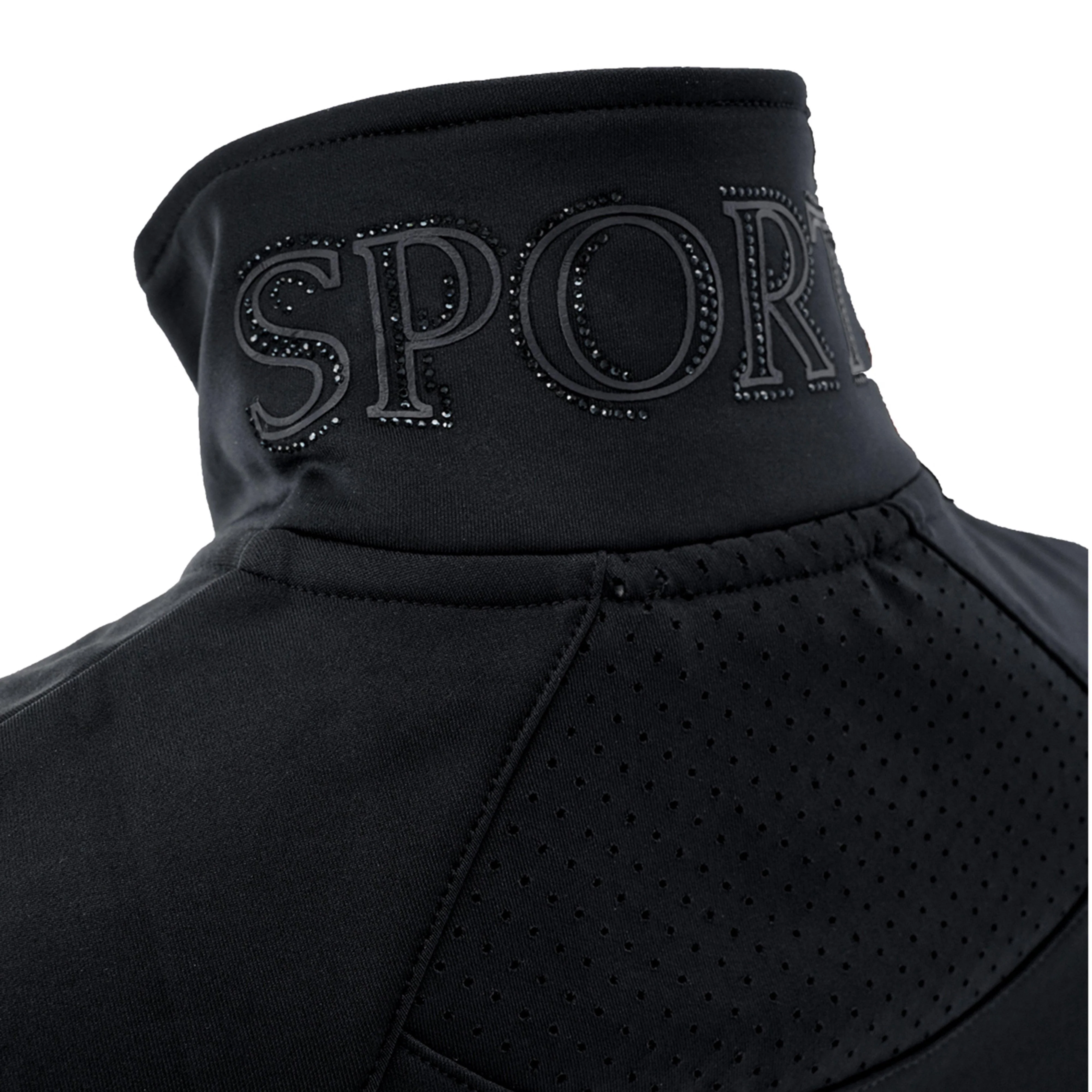 Womens Harriet Softshell Gilet Cool Black - Image 2