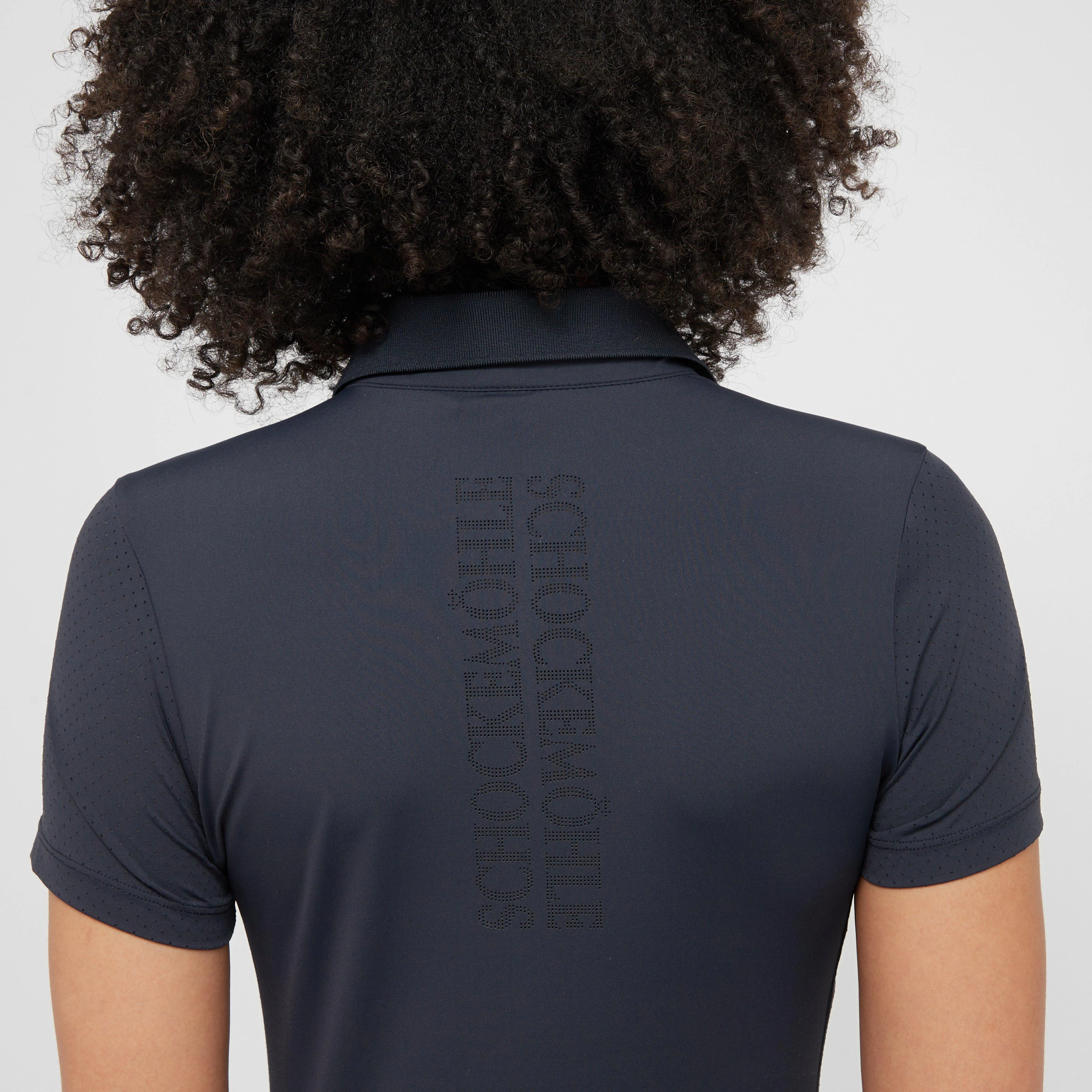 Womens Milla Polo Shirt Night - Image 7