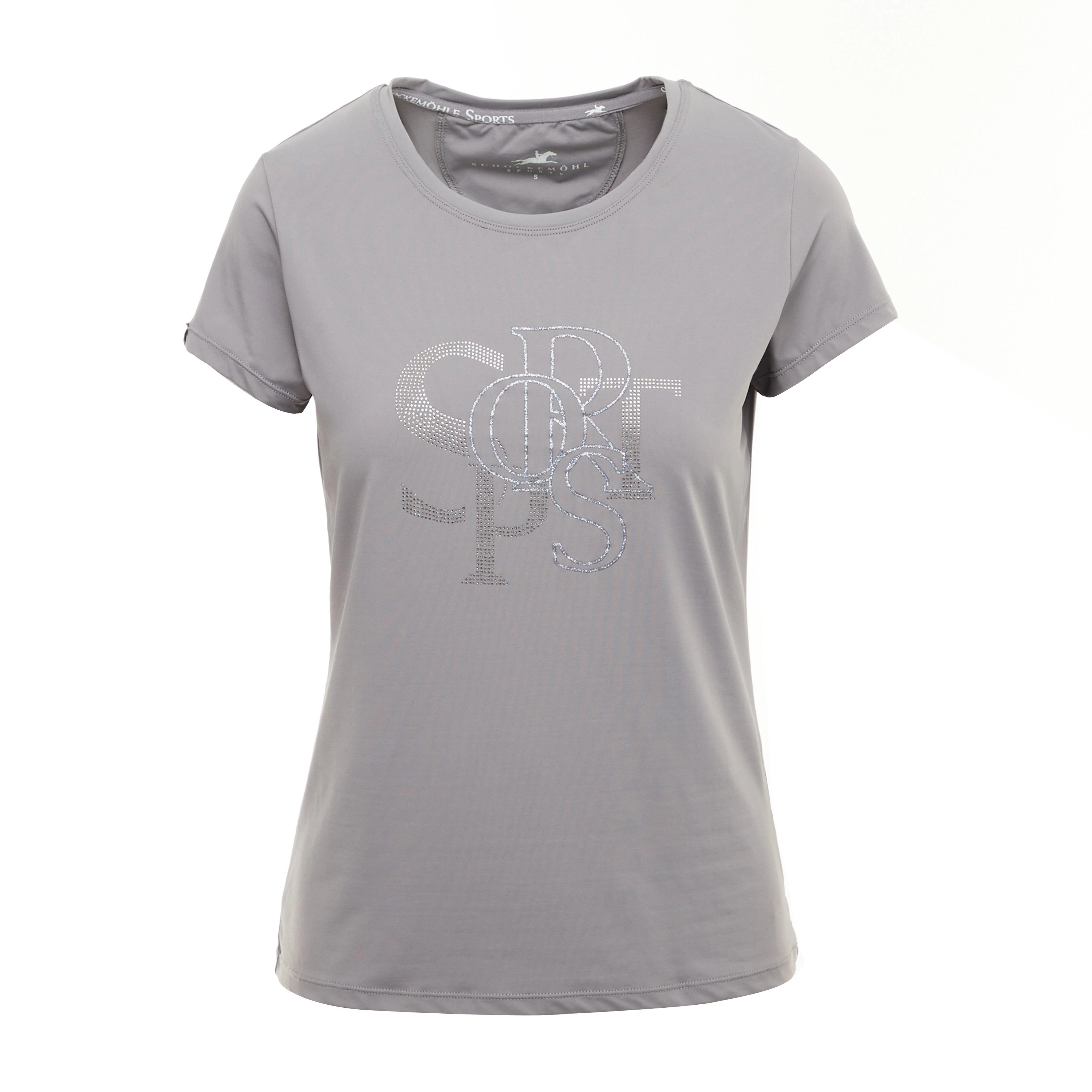 Womens Nicola Tee Slate Grey - Image 7